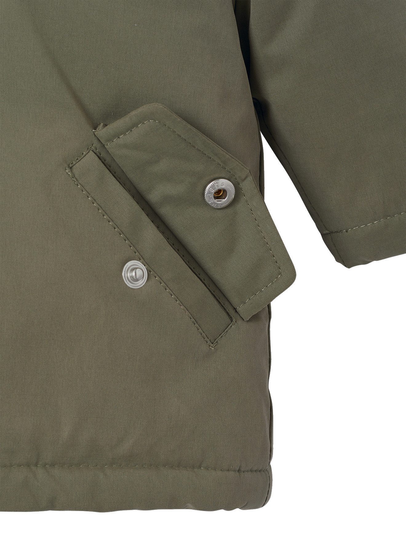 vertbaudet Parka Parka mit Kapuze Baby, mit abnehmbarer Steppjacke 3-in-1