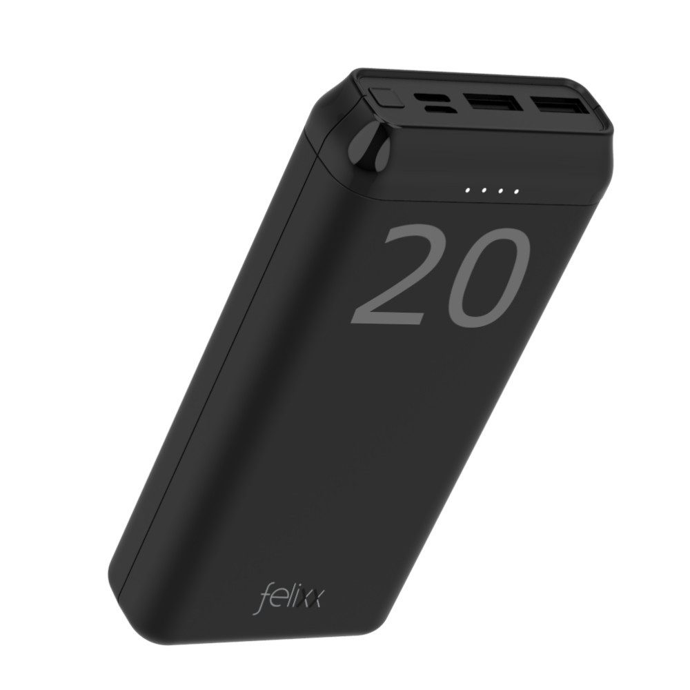 felixx Powerbank Pro 20.000 mAh Solar Powerbank
