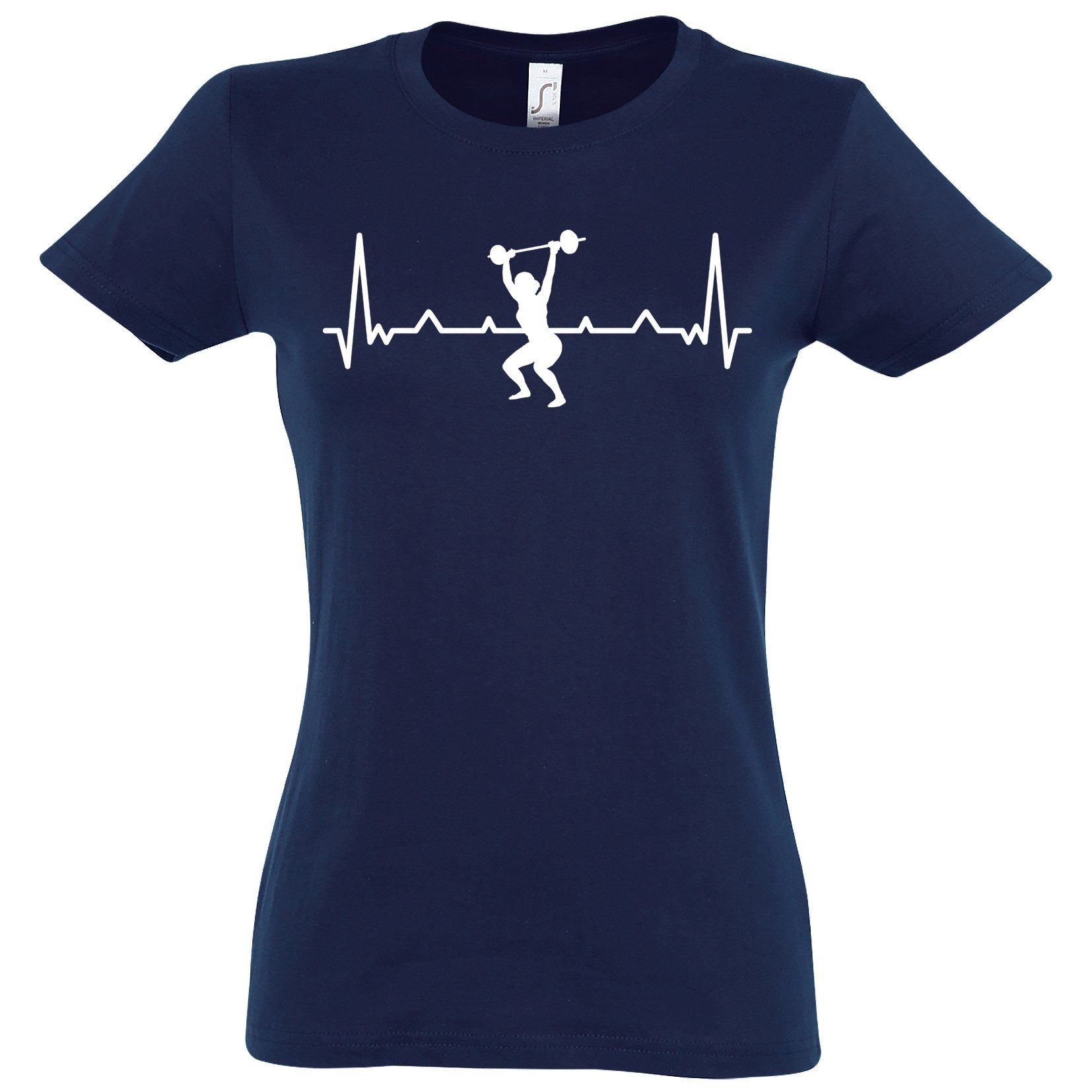 T-Shirt Heartbeat Fitness Damen Shirt