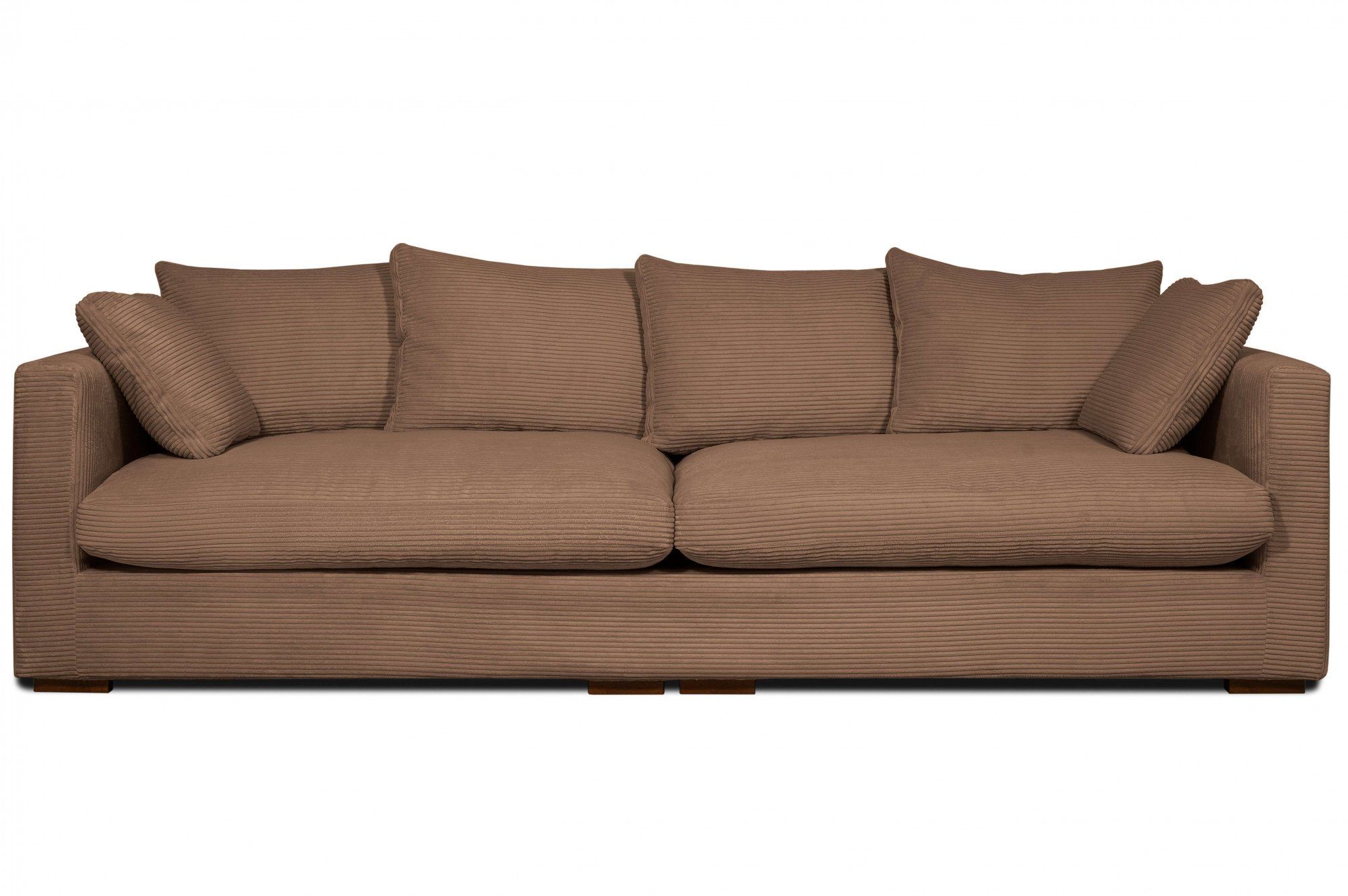 Home affaire Big-Sofa "Coray" extra weich und kuschelig, Füllung mit Federn günstig online kaufen