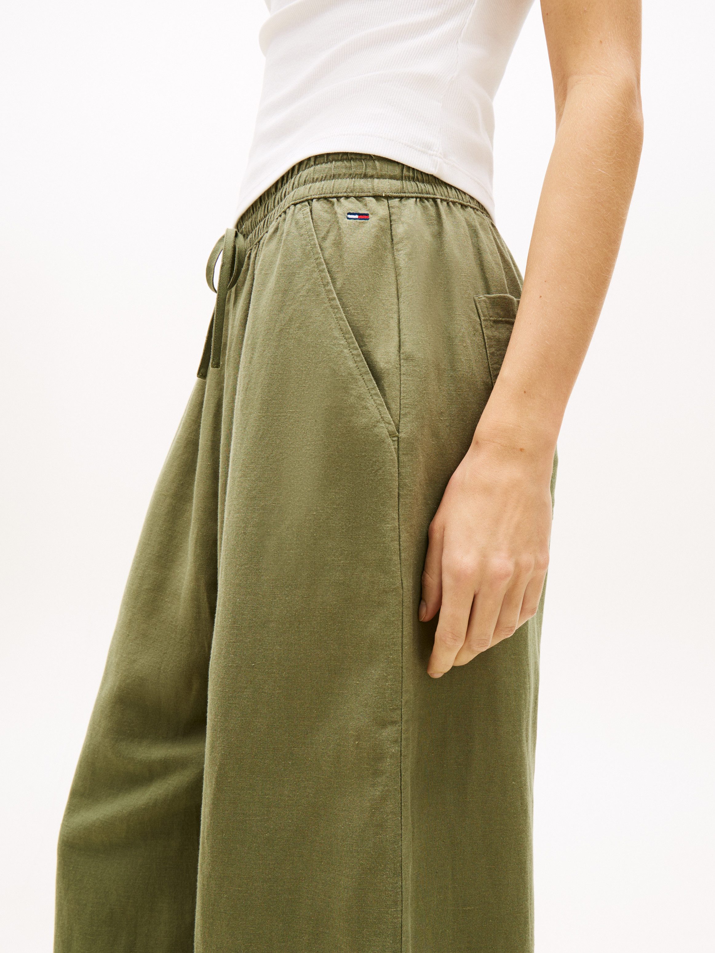 Tommy Jeans Schlupfhose TJW ESSENTIAL LINEN PANTS mit Leinen, Loose Fit – Bild 2 von 5