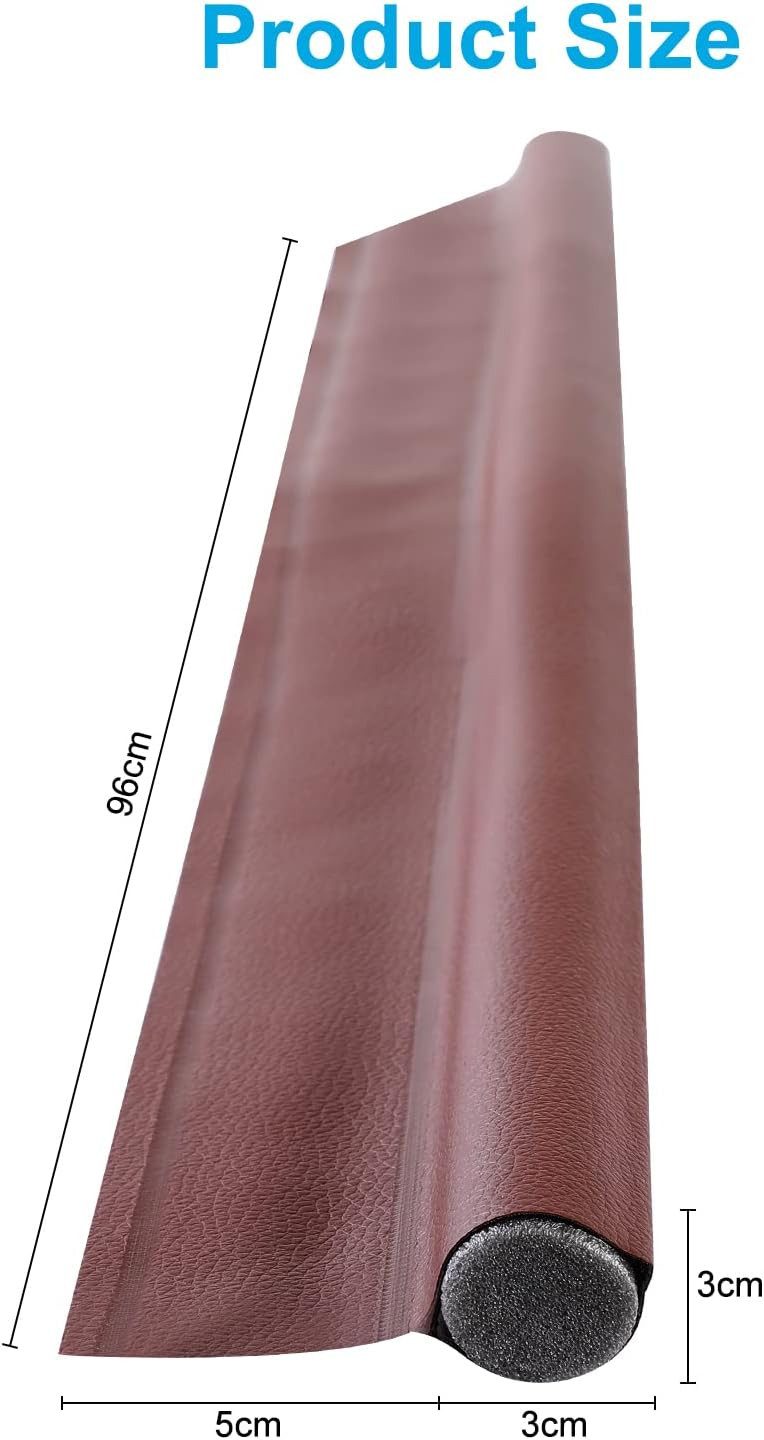 FELIXLEO Zugluftstopper Zugluftstopper für Türen, 2 Stück Einseitige Tür Zugluftstopper, 2-tlg. – Bild 4 von 5