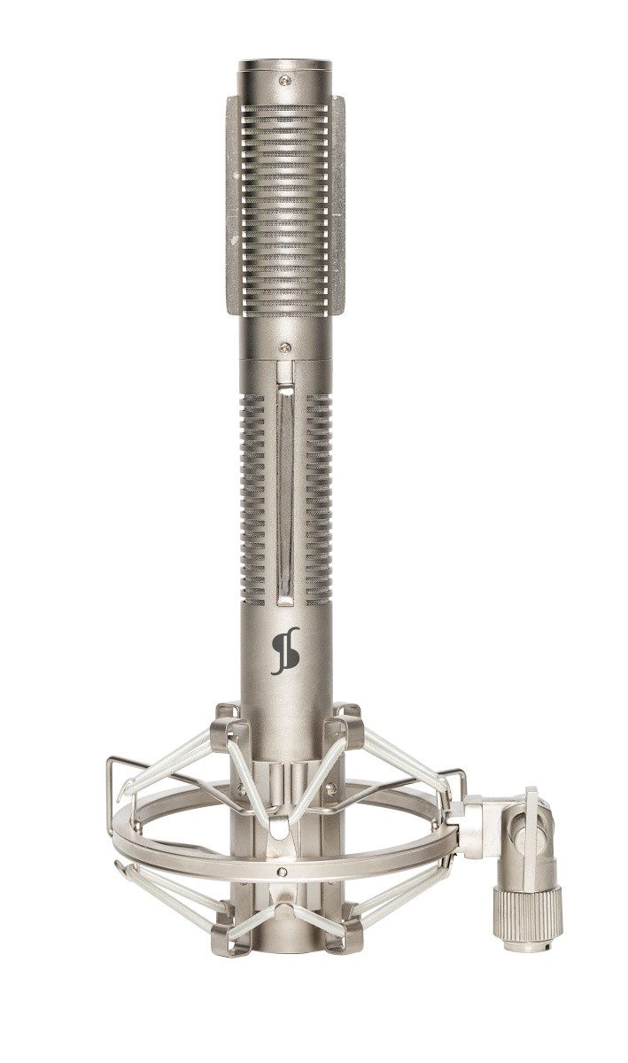 Mikrofon Stereo Bändchen-Mikrofon SRM75S Aluminium für Sprache Gesang Instru...