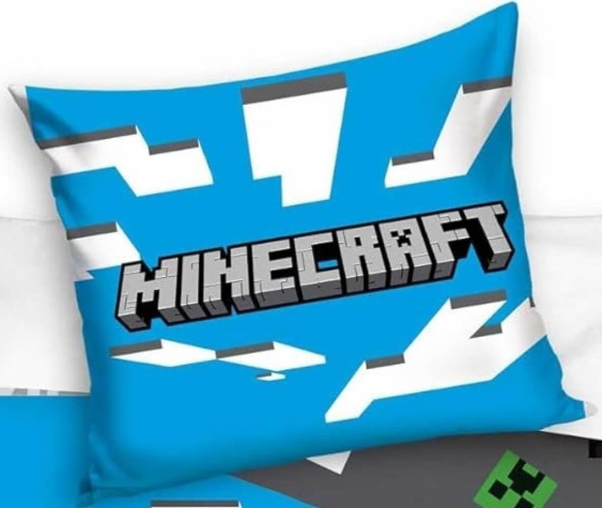 Carbotex Bettwäsche Minecraft - Wende-Bettwäsche-Set, Gaming 135x200 & 80x8 günstig online kaufen