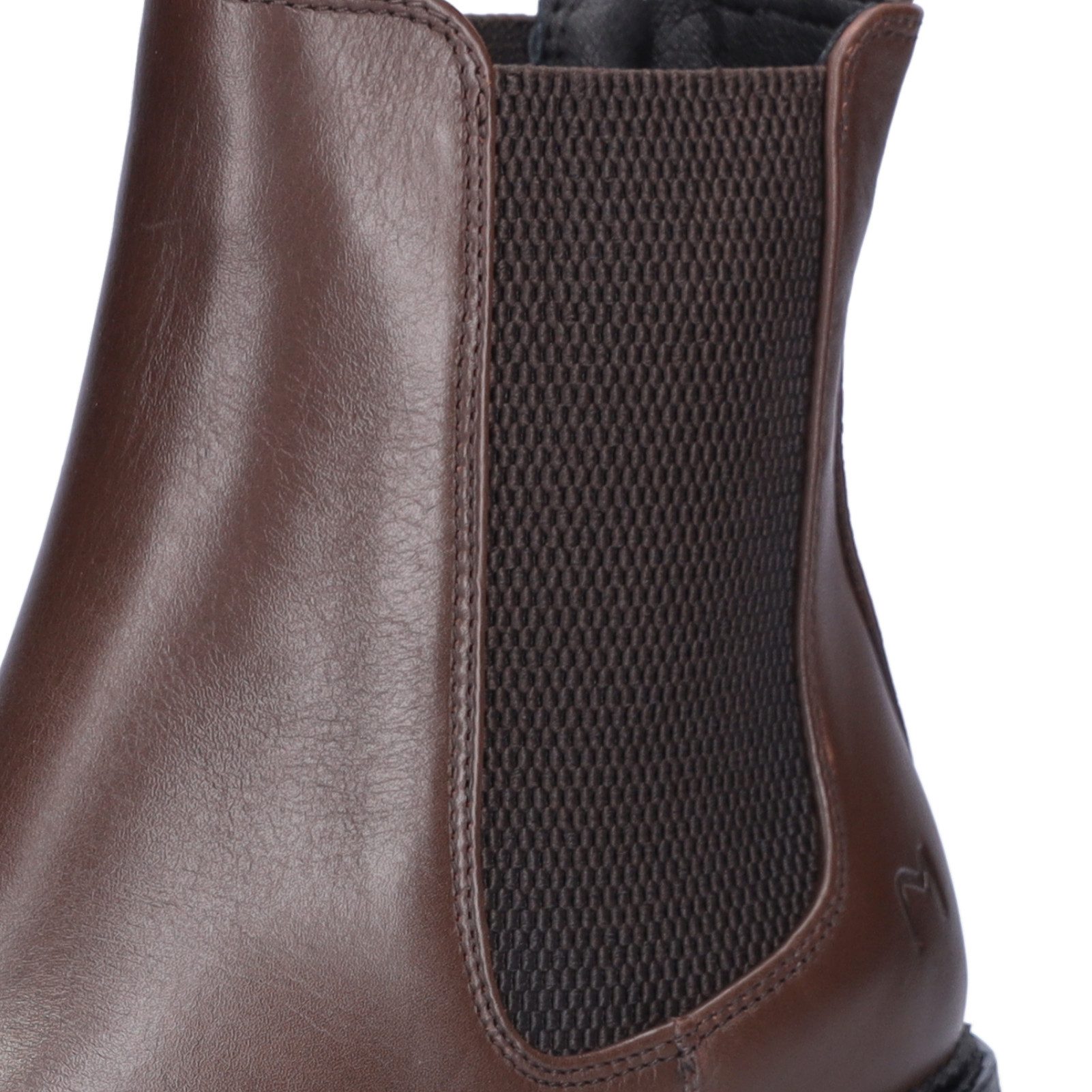 MIDS MARA Damen Stiefelette Glattleder in Braun, Blockabsatz 5,5 cm, Schaft 14,5 cm & Textilfutter – Bild 5 von 5