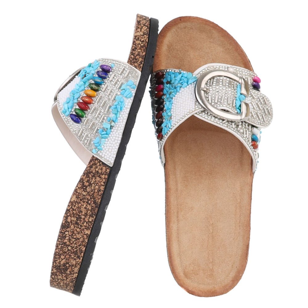 Ital-Design Komfortable Sandalen mit Schick – Ideal für den Sommer Pantolet günstig online kaufen