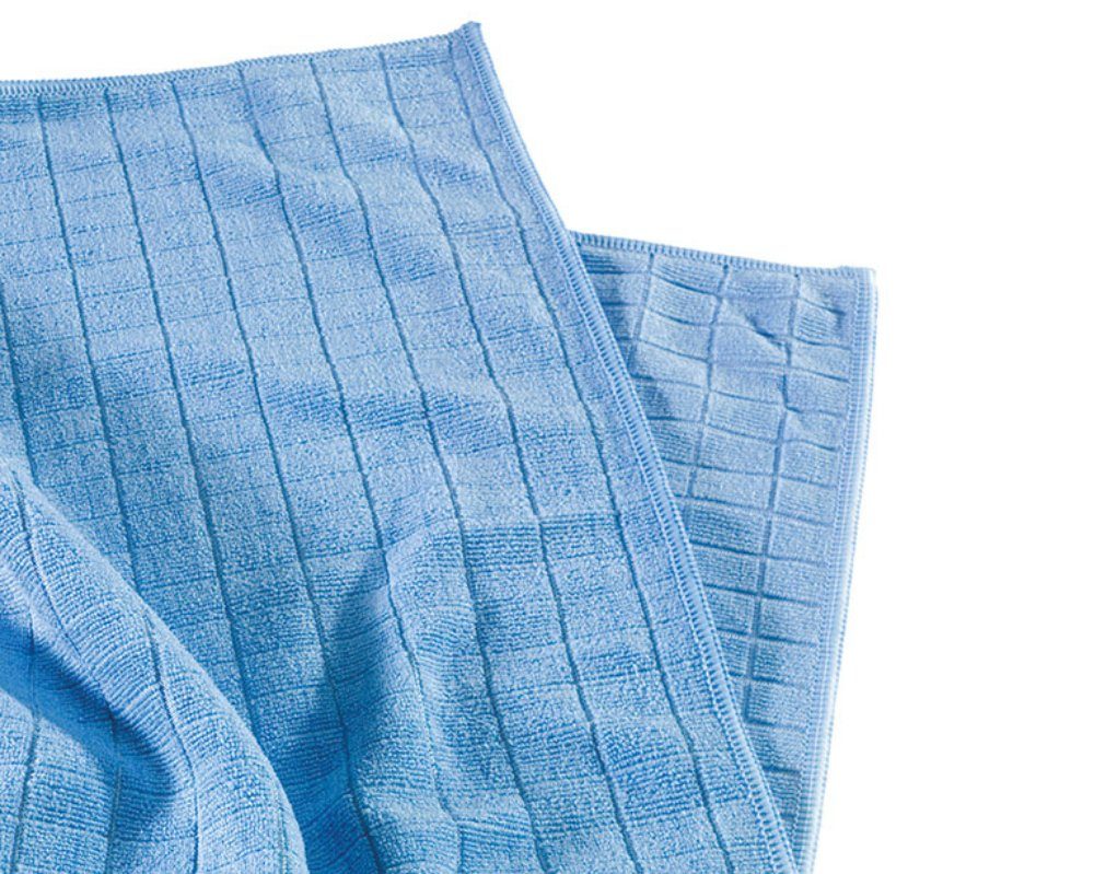 SAUGAUF Universal- & Bodentuch Vielseitig einsetzbar von Mege Clean Reinigungstücher (5er Packung, 5-tlg., 5x Universal- & Bodentuch, Doppelt gebürstete Oberfläche für höhere Wasser- und Schmutzaufnahme)