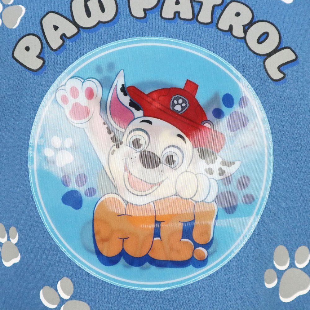 PAW PATROL Rundhalspullover Paw Patrol Kinder Jungen Pullover Sweater Wechselbild Gr. 98 bis 128