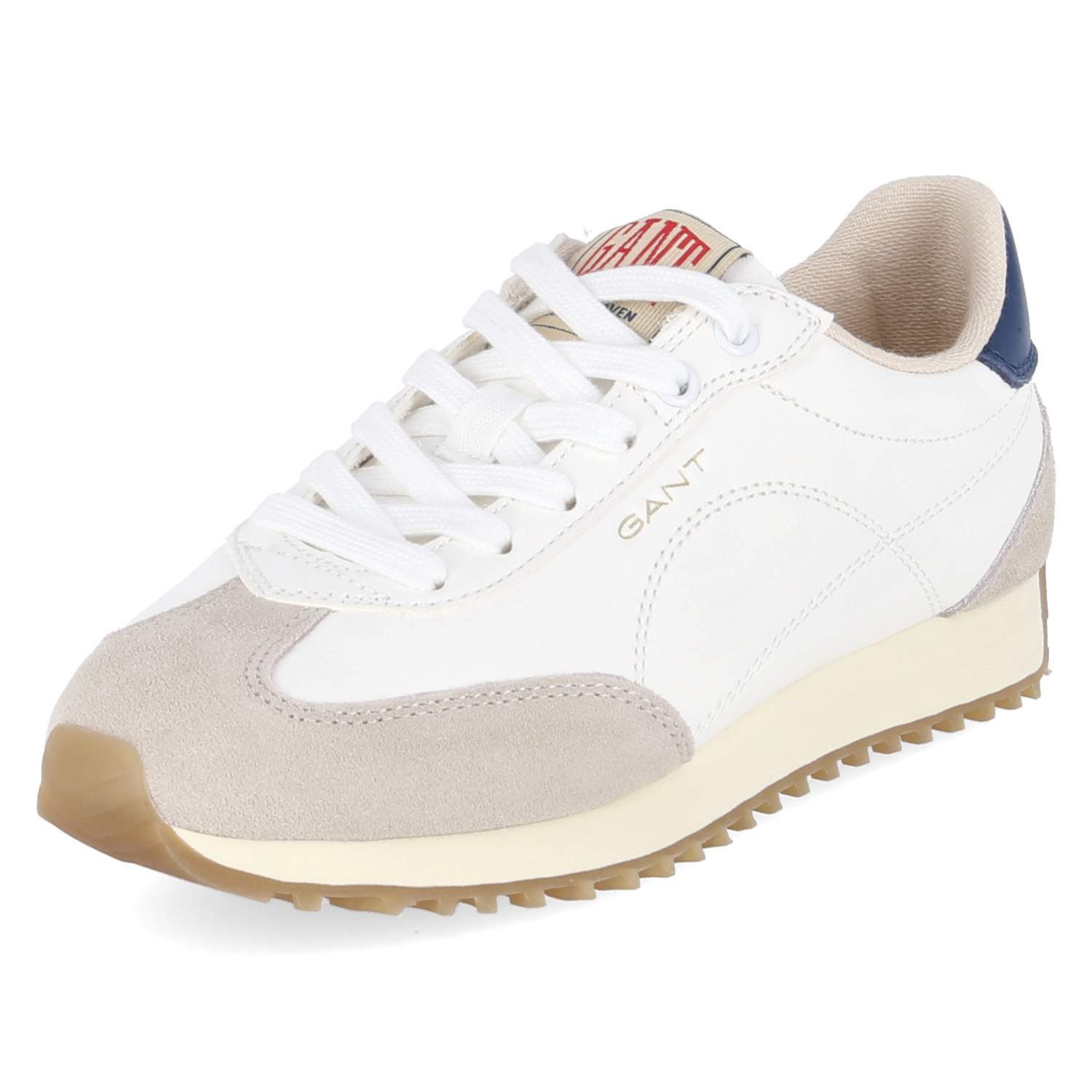 Gant Gant 32533177/G20 Damen Leder weiss Schnürschuh