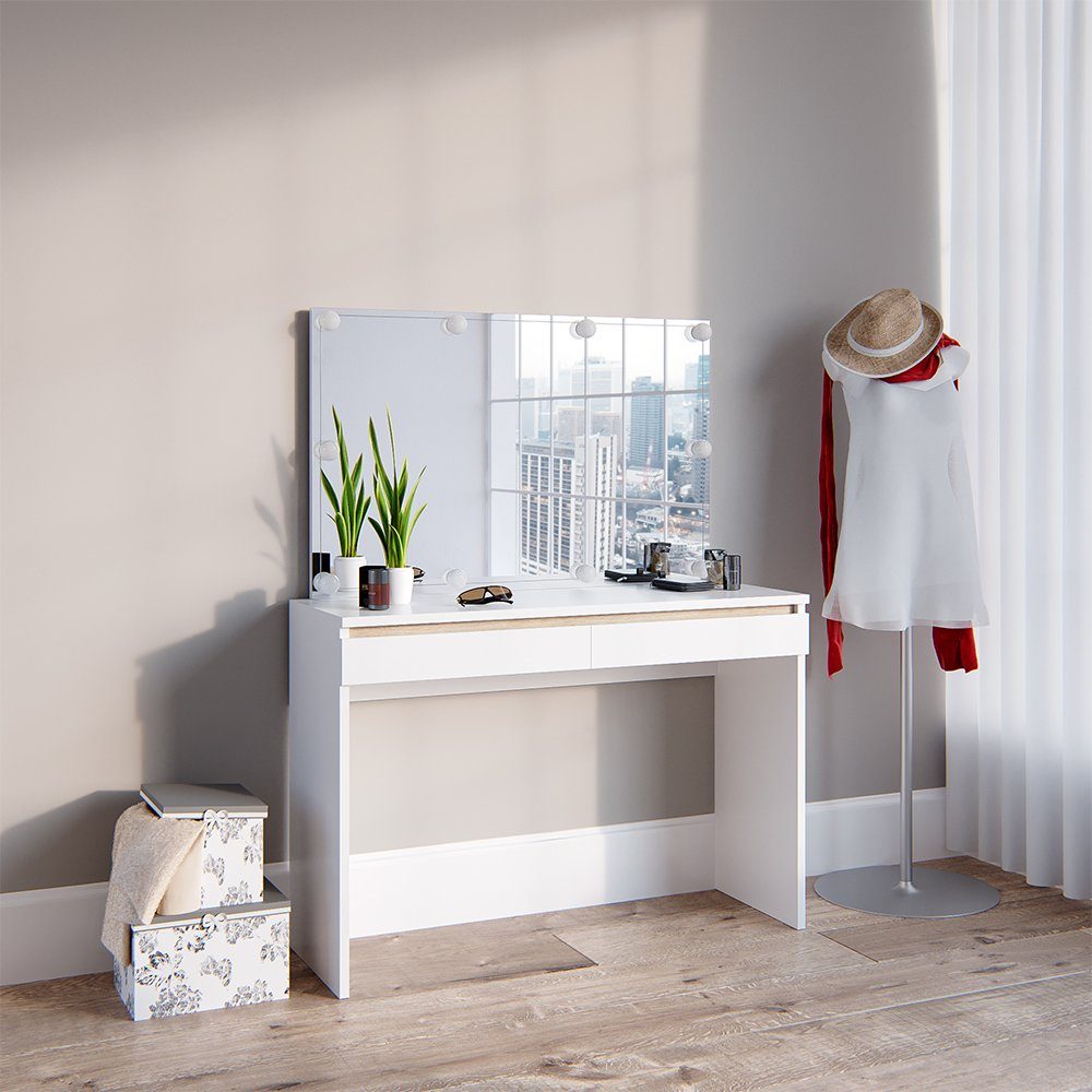 Vicco Schminktisch Emma, Weiß, 120 cm günstig online kaufen