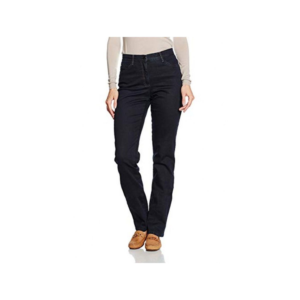 Brax 5-Pocket-Jeans schwarz (1-tlg)