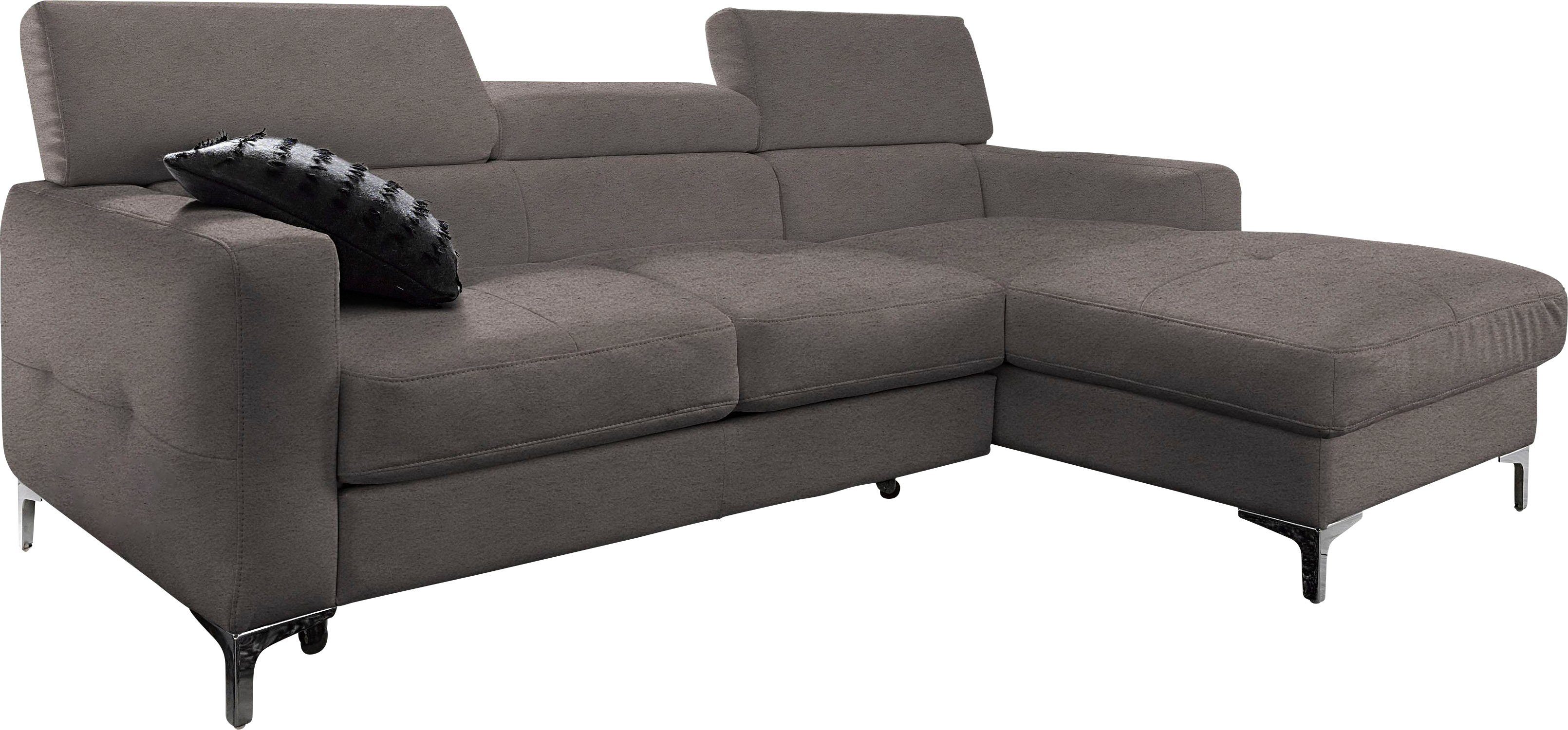 COTTA Ecksofa Sammy L-Form, wahlweise mit Bettfunktion