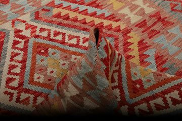 Orientteppich Kelim Afghan 125x166 Handgewebter Orientteppich, Nain Trading, rechteckig, Höhe: 3 mm