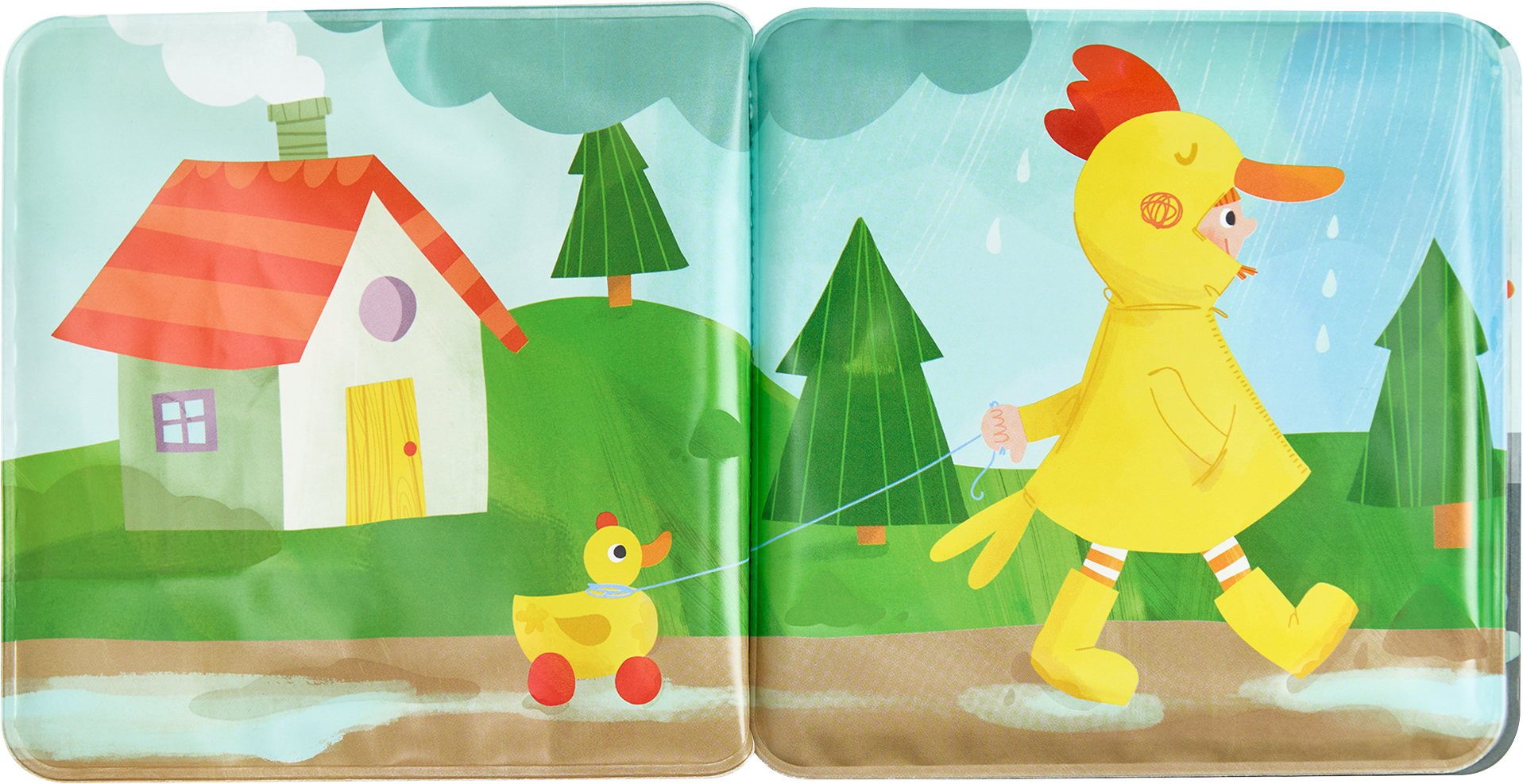 Haba Greifling Babywelt Babyspielbuch Zauber Badebuch Waschtag Matsch 2012343001