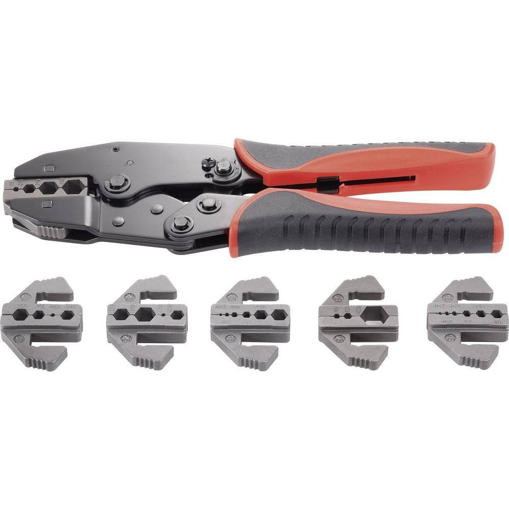 TOOLCRAFT Crimpzange Crimpzangen-Set 7tlg 818645