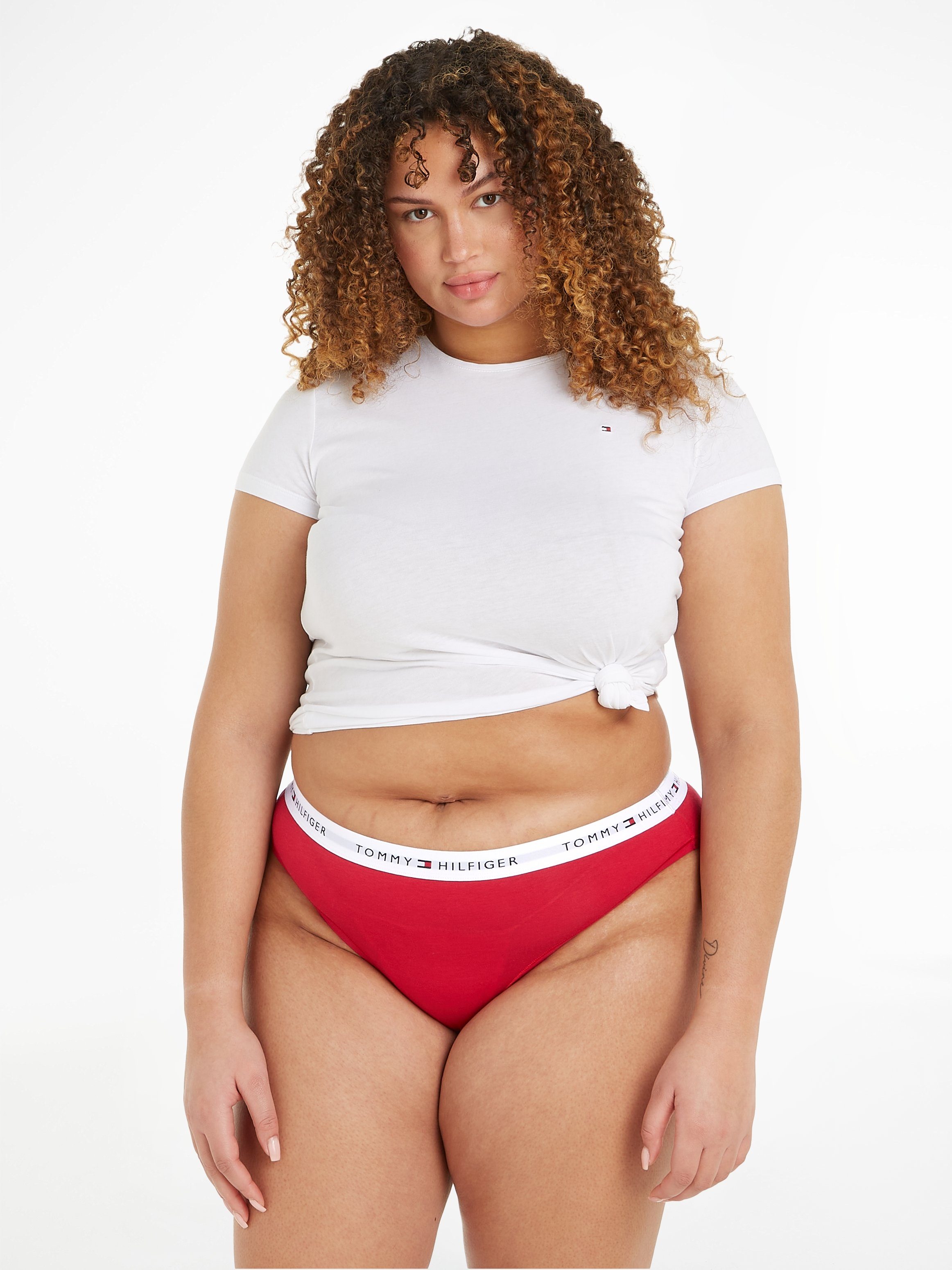 Tommy Hilfiger Underwear Bikinislip mit Logo auf dem Taillenbund günstig online kaufen