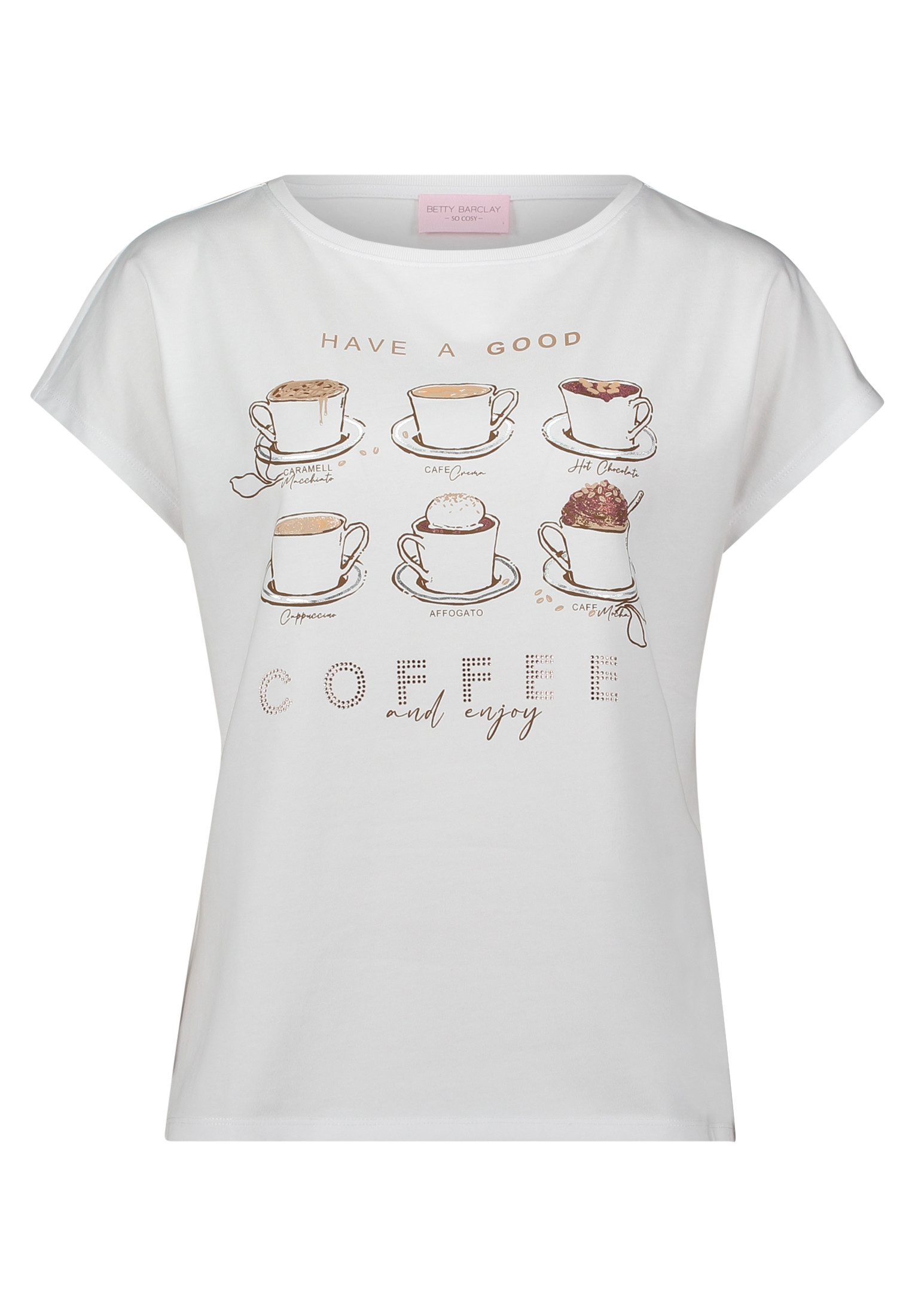 Betty Barclay Kurzarmshirt Damen Casual-Shirt mit Aufdruck (1-tlg) günstig online kaufen