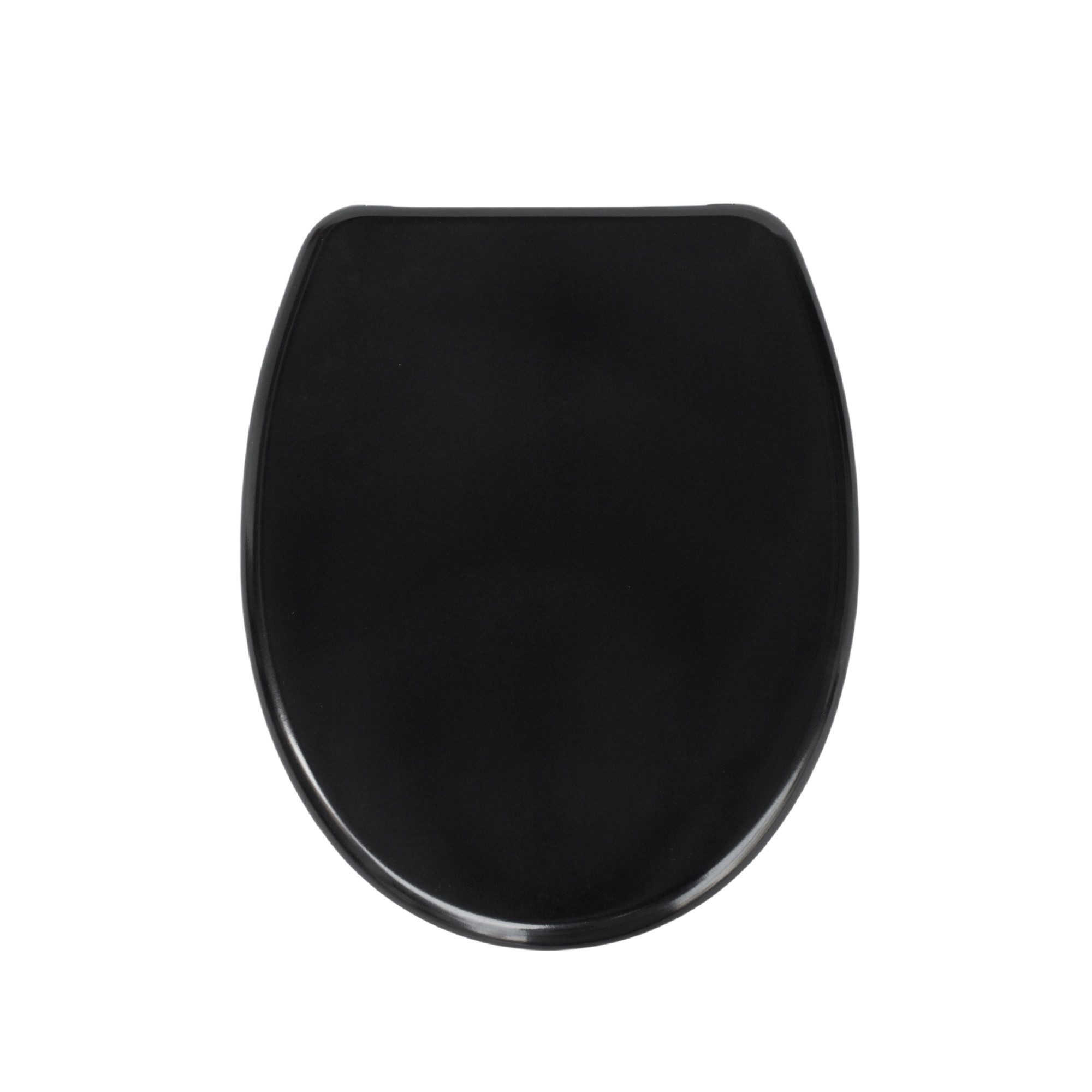 Elegear WC-Sitz O-förmiger Runder Toilettendeckel mit Absenkautomatik einfache Montage (1-St), Harnstoff-Formaldehyd, abnehmbar klodeckel, Quick-Release