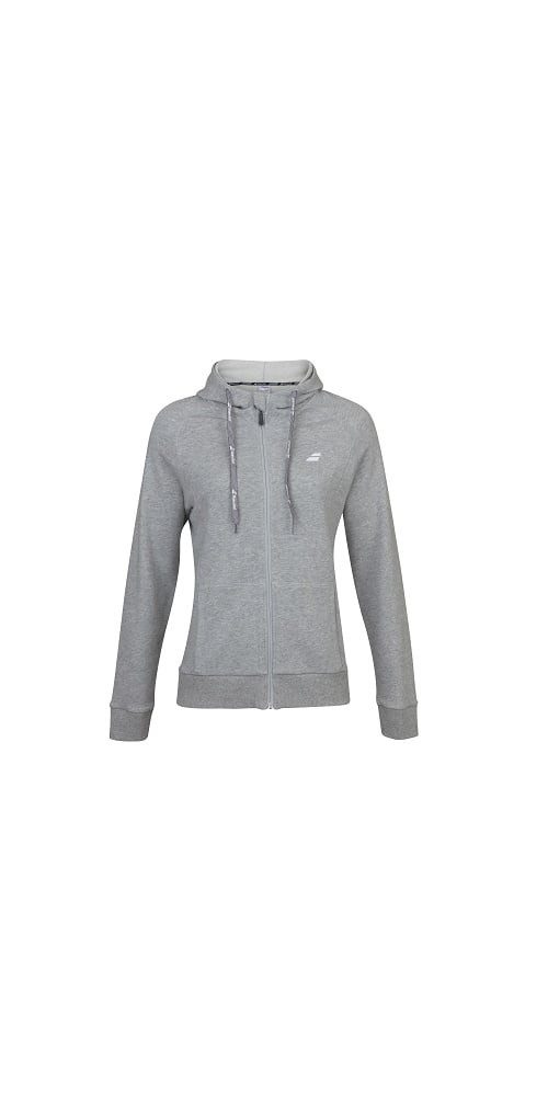 Babolat Trainingsjacke Kapuzenjacke Exercise Club grau Damen