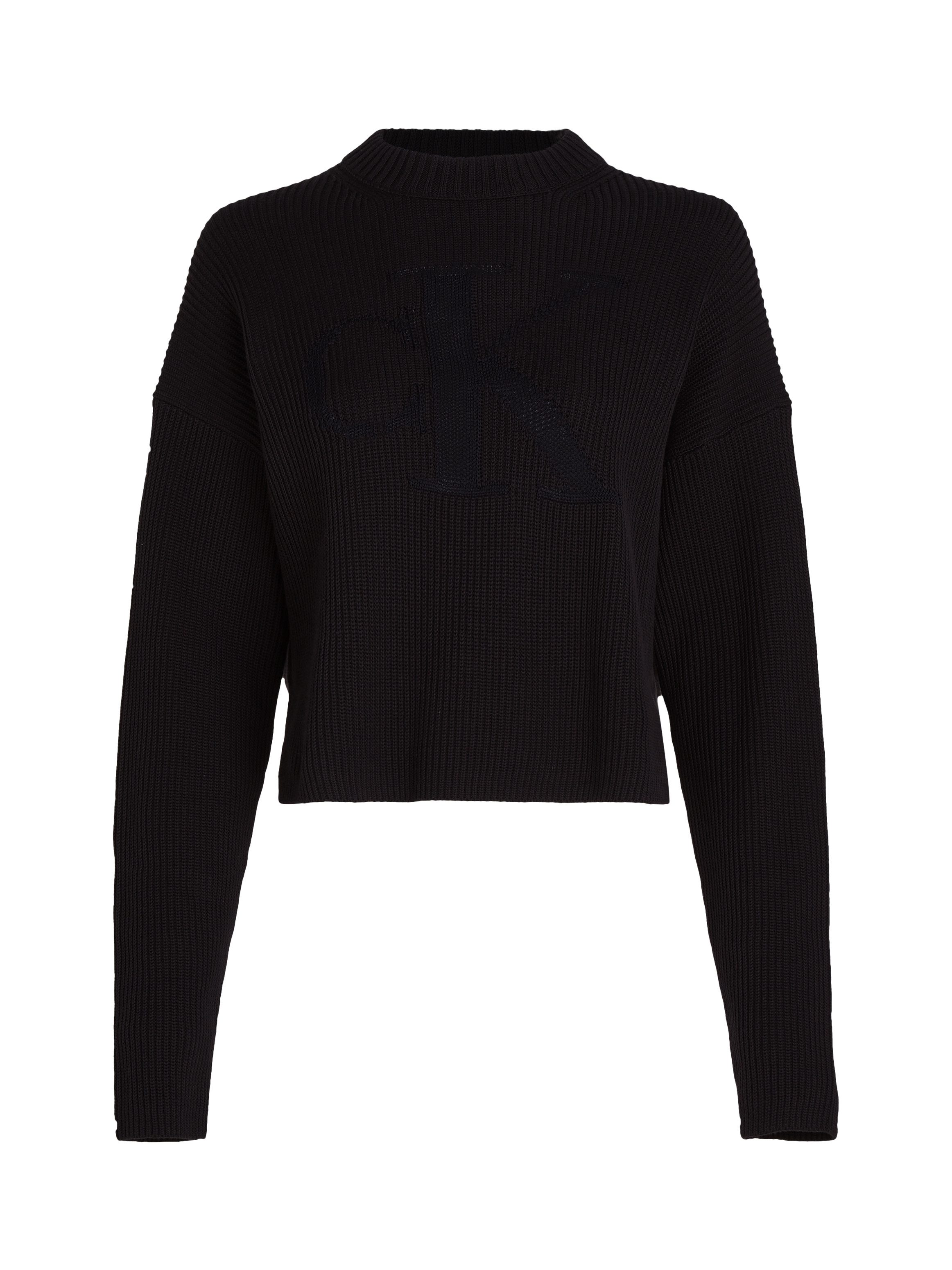 Stehkragenpullover LOGO INTARSIA REGULAR SWEATER