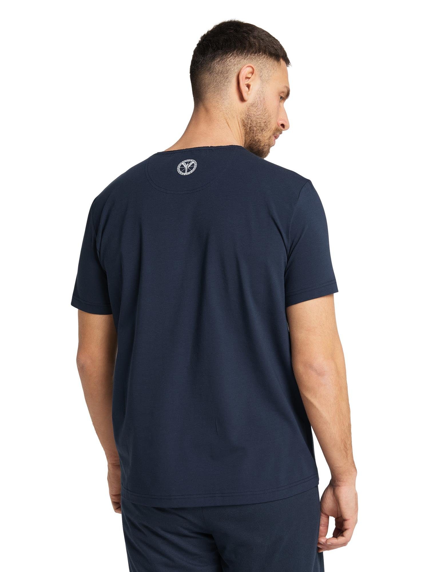 CARLO COLUCCI T-Shirt Collatuzzo Navy