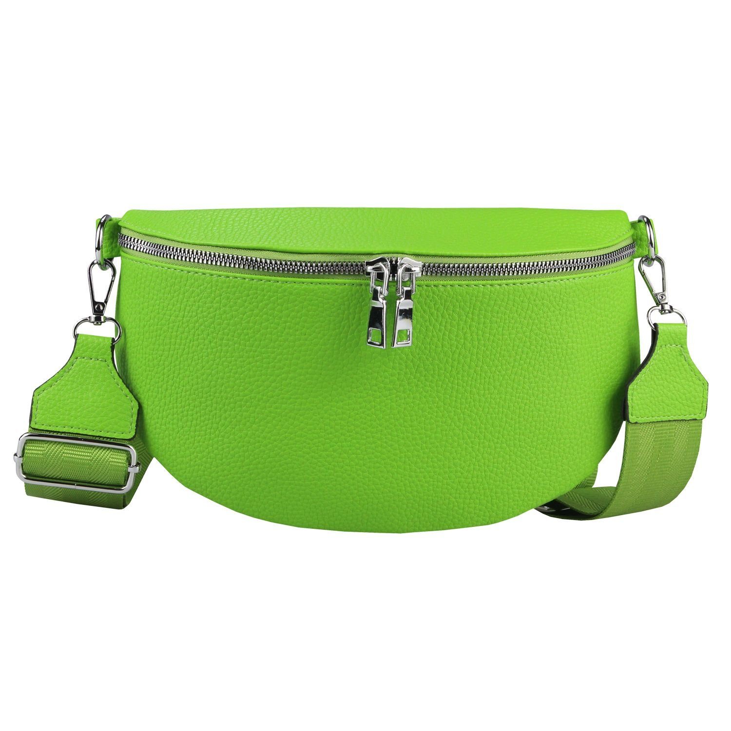 ITALYSHOP24 Bauchtasche Damen Gürteltasche Umhängetasche CrossBody günstig online kaufen