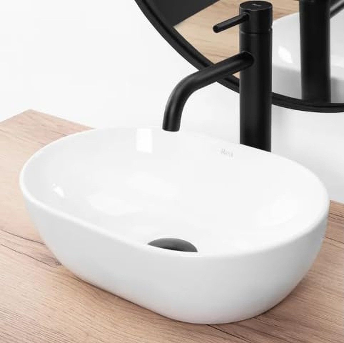 GTM Design Aufsatzwaschbecken Set mit Waschtischbatterie günstig online kaufen