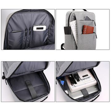 Lubgitsr Laptoptasche Premium Rucksack mit Laptopfach,Rucksack für Laptop 15,6 Zoll (1-tlg)