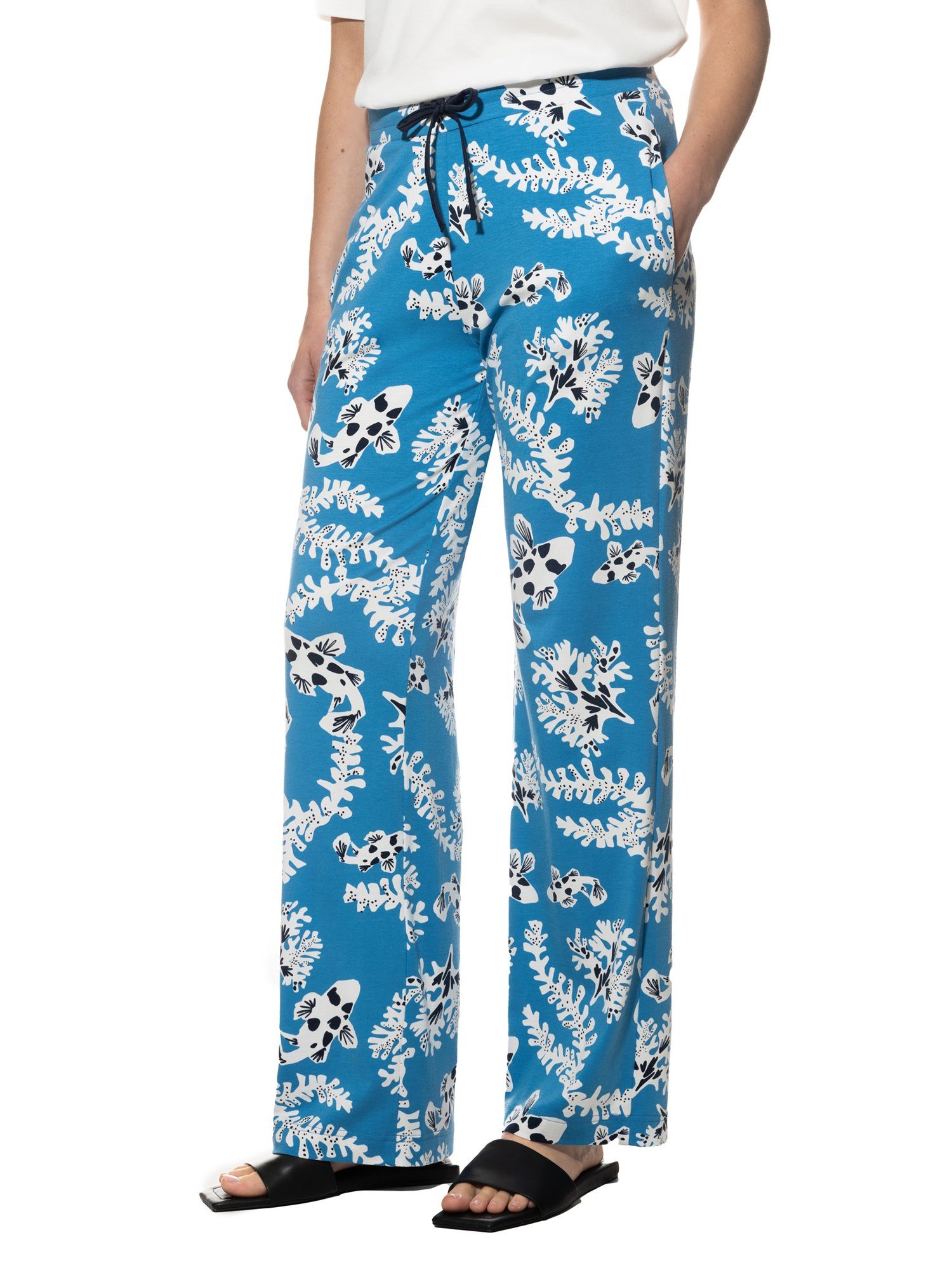 Loungehose Mey Hose lang 17731 holiday blue