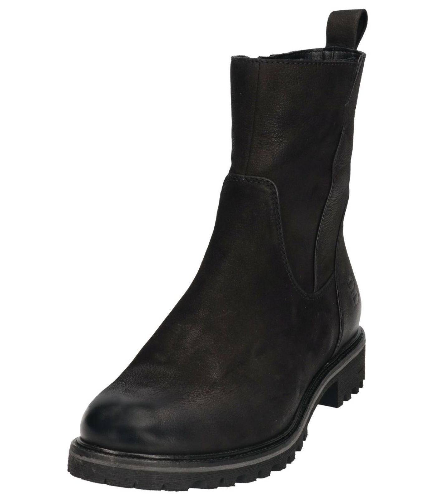 Stiefelette Stiefelette Schwarz Nubukleder BAGATT