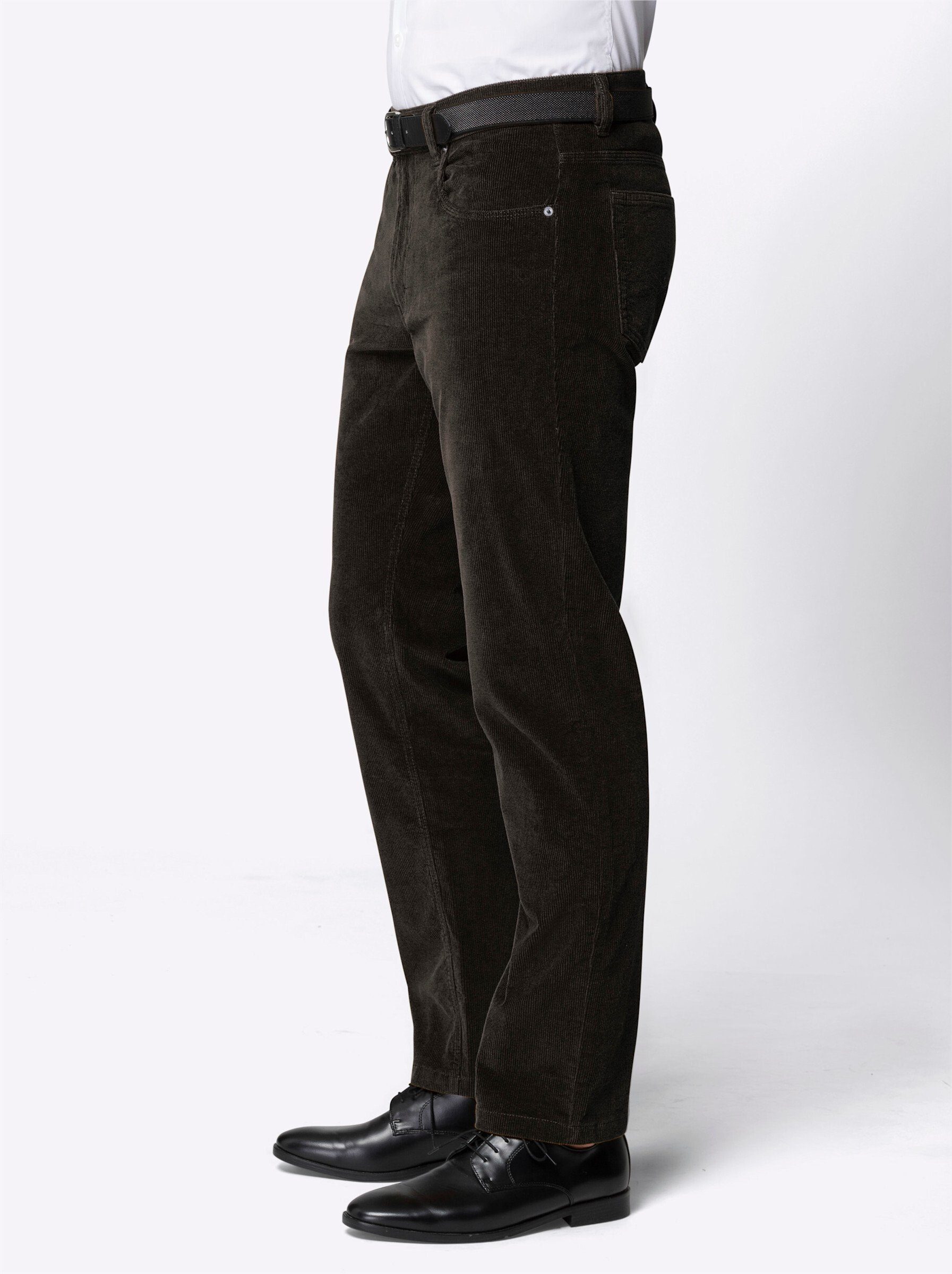 Sieh an! Chinohose Cord-Hose normal