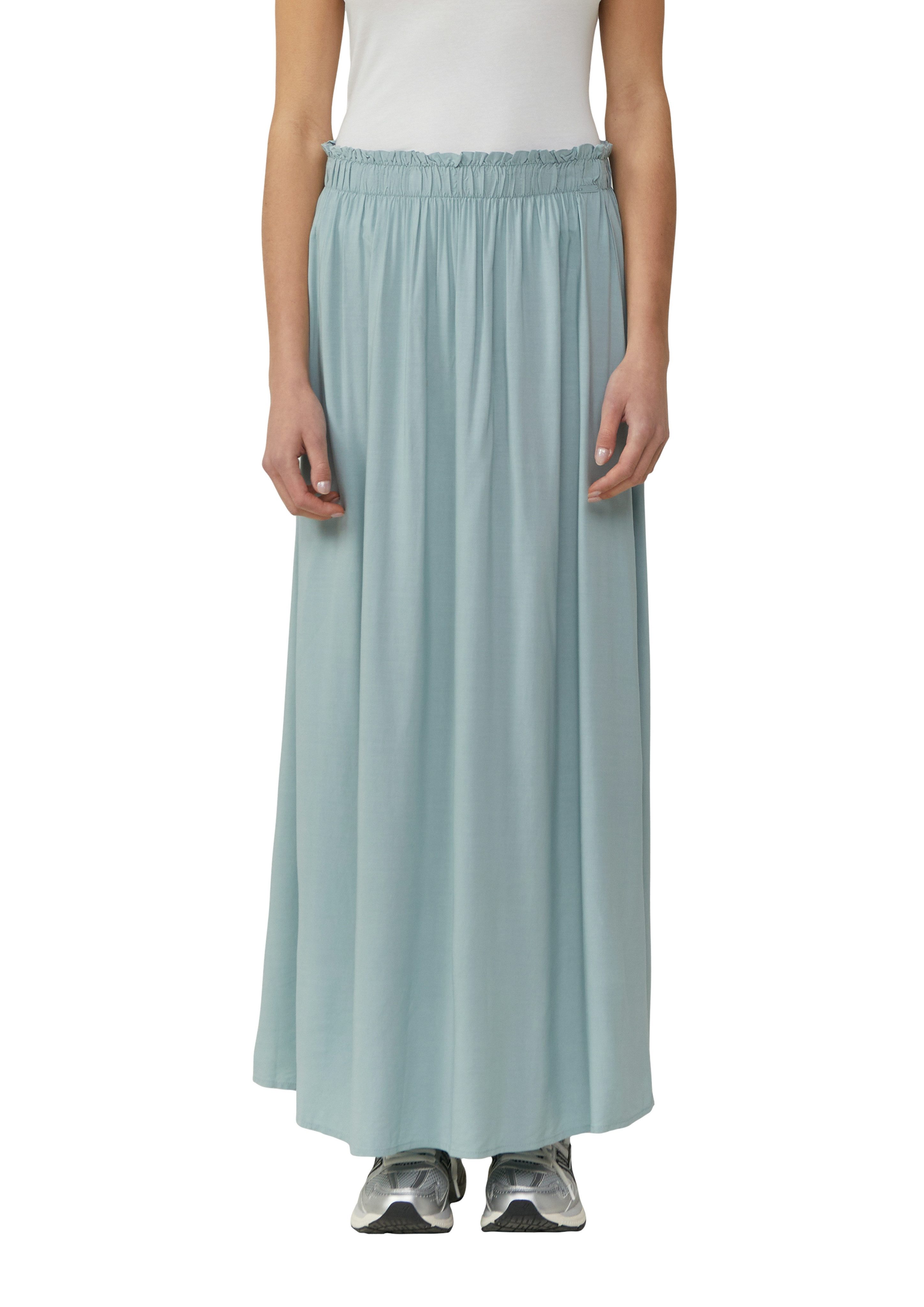 QS Maxirock mit All-Over Print günstig online kaufen