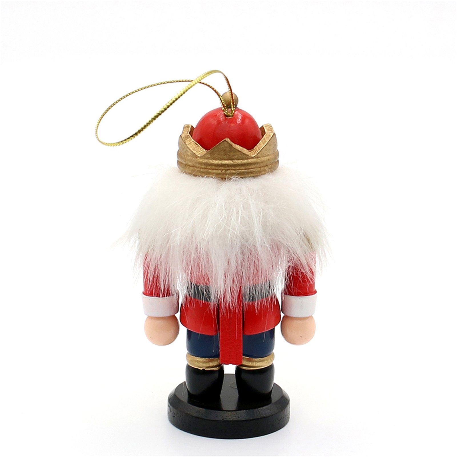 SIGRO Baumbehang Holz Nussknacker 3er Set zum Anhängen (Set, 3 St., 3 Nussknacker), Baumbehang