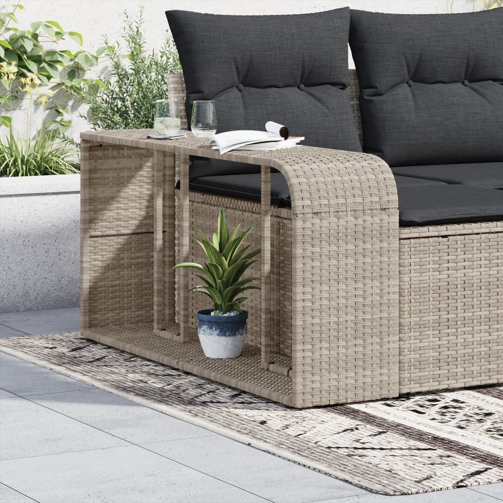 vidaXL Regal Outdoor-Rgale 2 Stk. Hellgrau günstig online kaufen