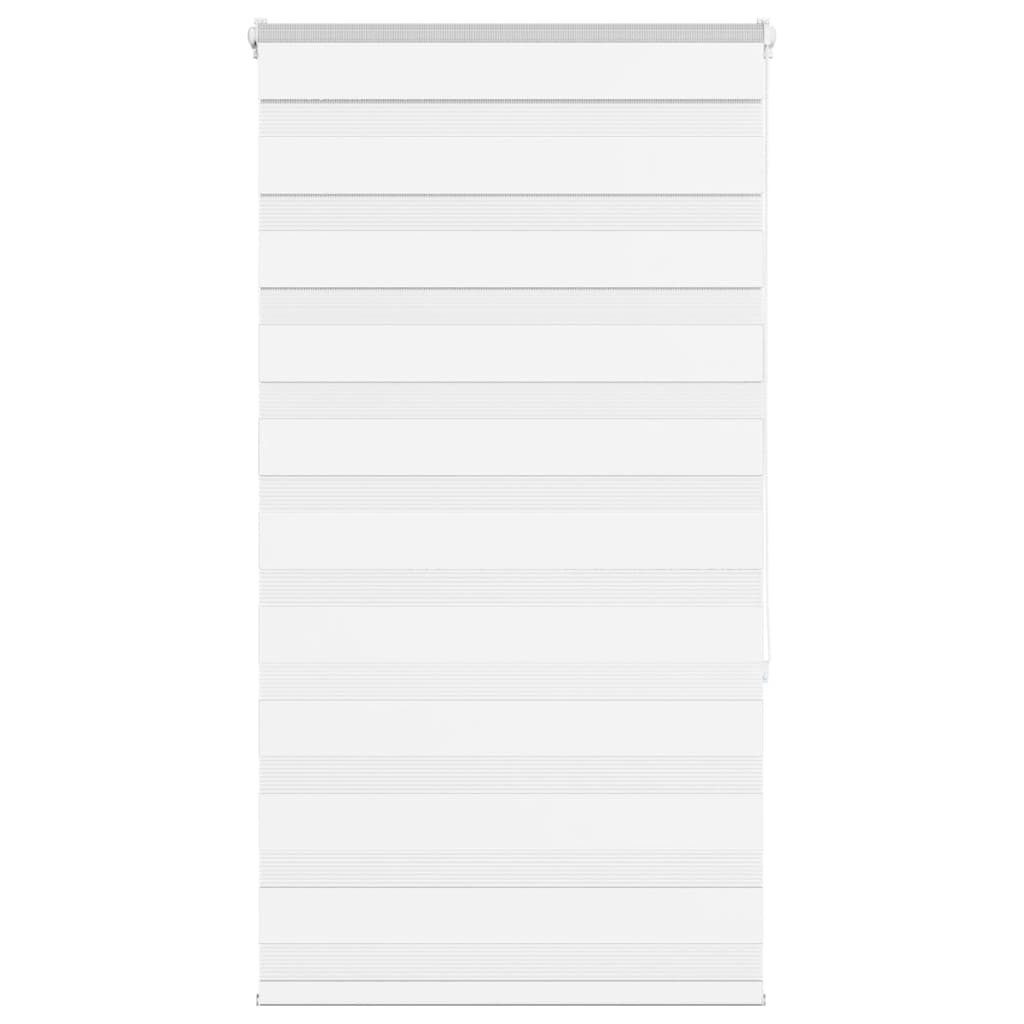 vidaXL Gardine 75 x 150 cm Zebrarollo Weiß 75x150 cm Stoffbreite 70,9 cm Polyester