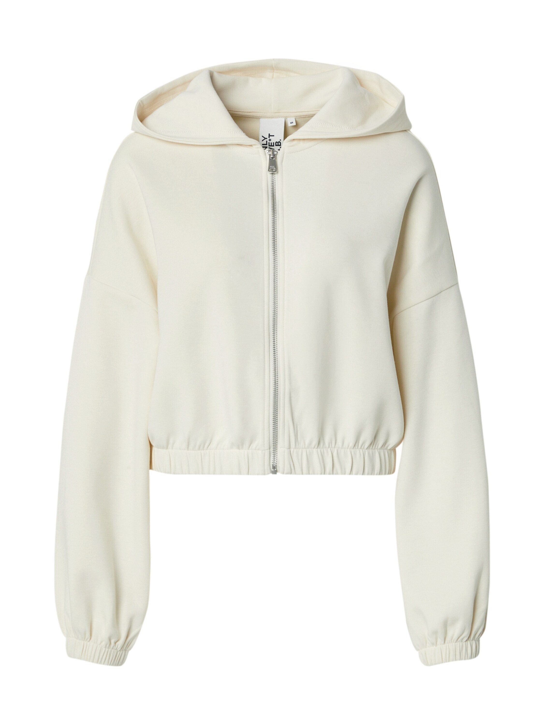ONLY Sweatjacke ONLScarlett (1-tlg) Drapiert/gerafft – Bild 4 von 5