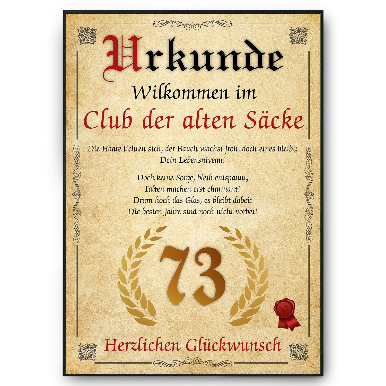 Tigerlino Poster Geburtstag Mann Geschenk Lustige günstig online kaufen