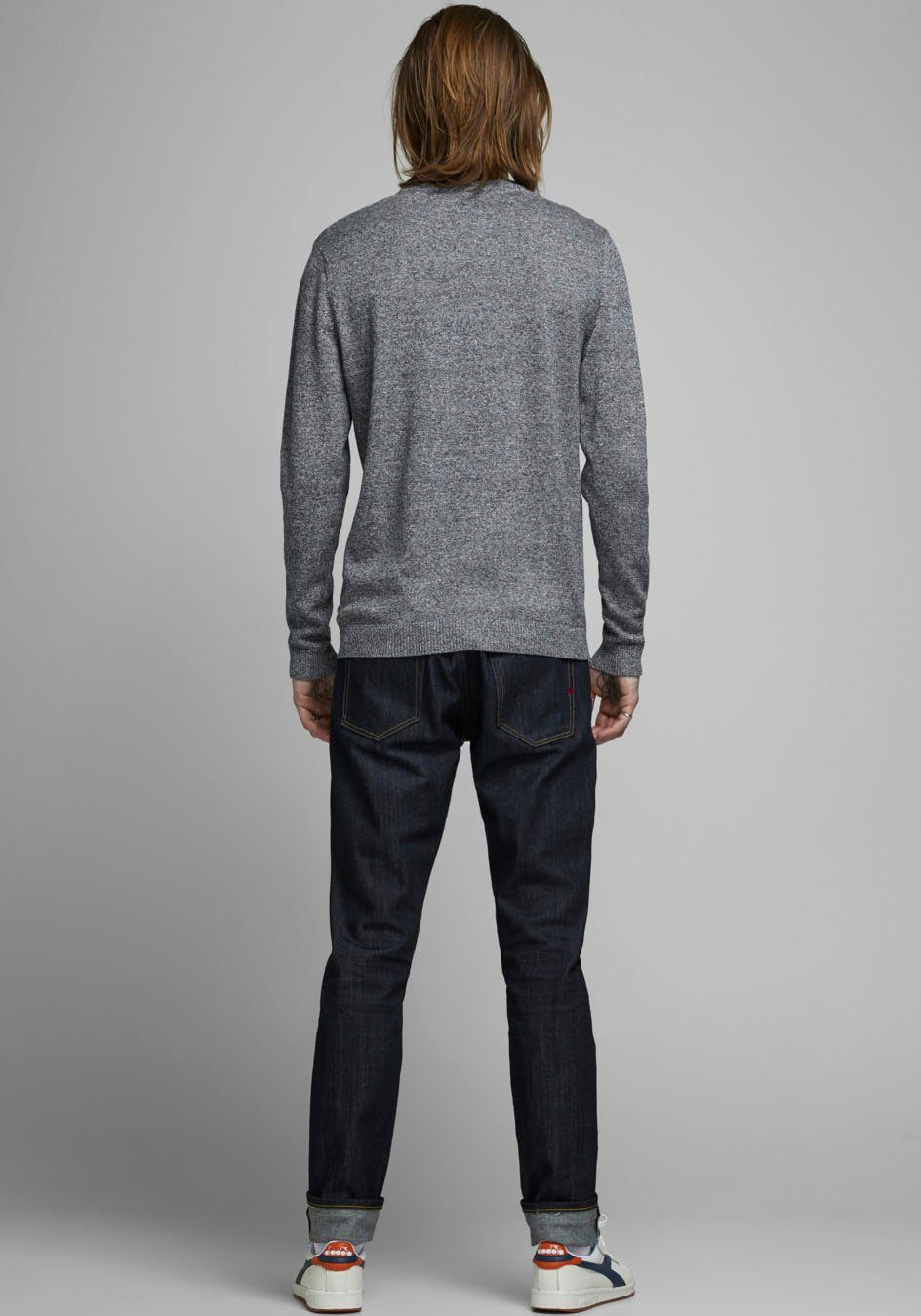 Jack & Jones Rundhalspullover JJEBASIC mit günstig online kaufen