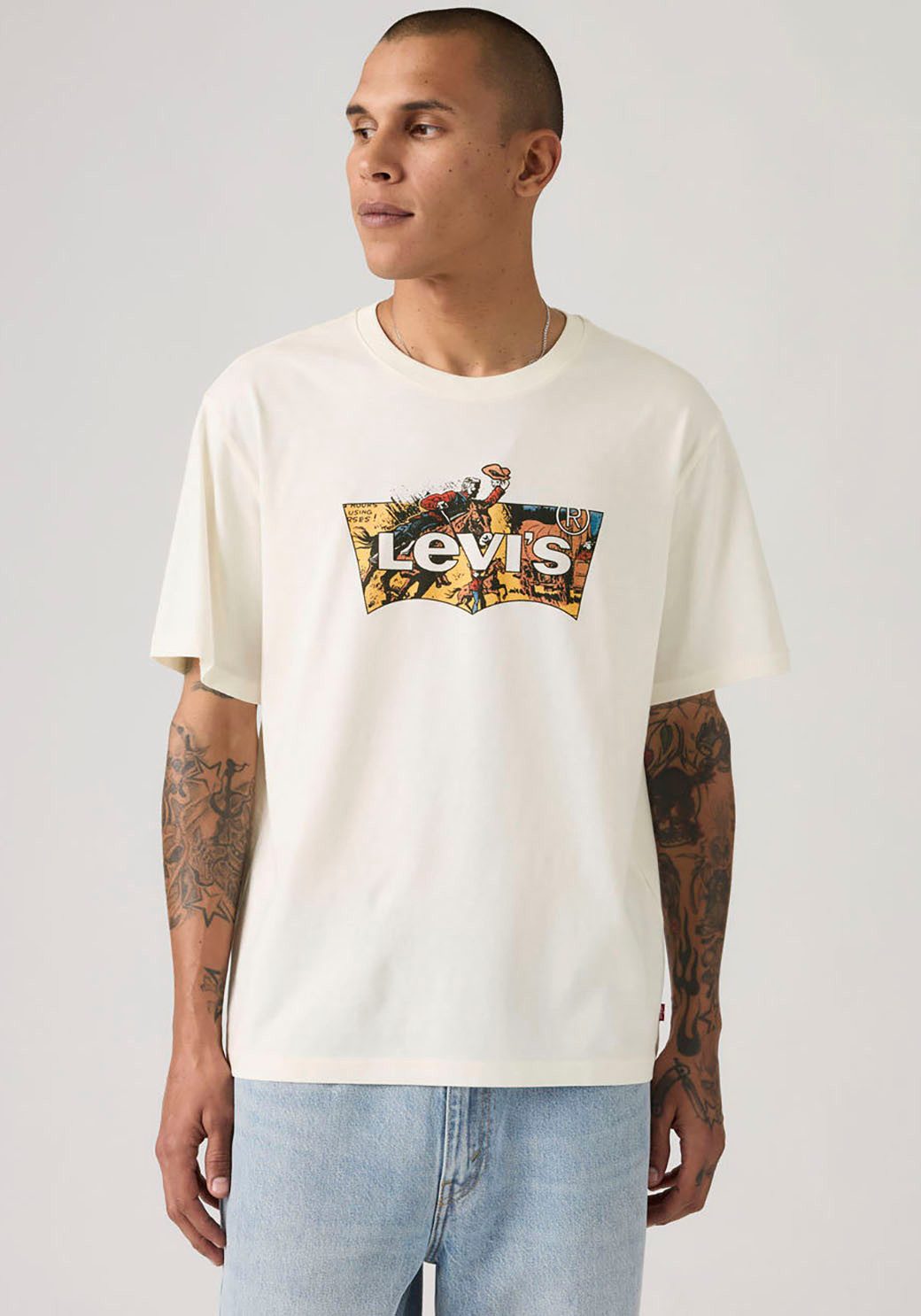 Levi's® T-Shirt SS RELAXED FIT TEE mit grafischem Levi's®-Print