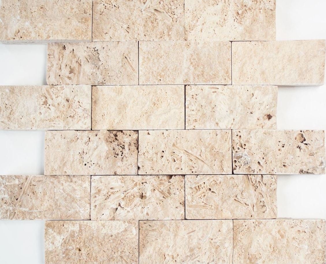 / beige 10 matt Travertinmosaik Mosaikfliesen Mosaikmatten Mosaikfliesen Mosani