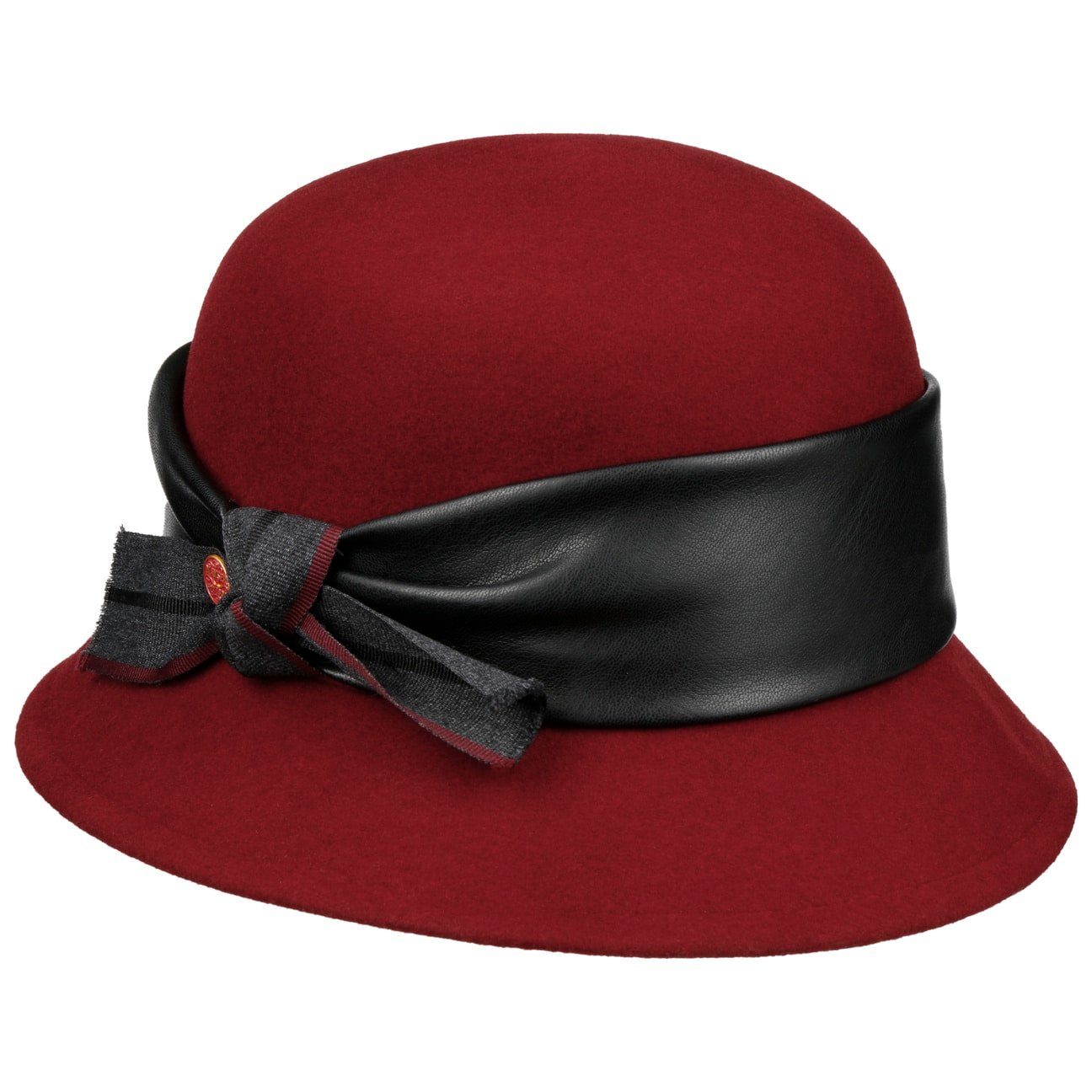 Mayser Filzhut (1-St) Wollfilzhut mit Lederband, Made in the EU