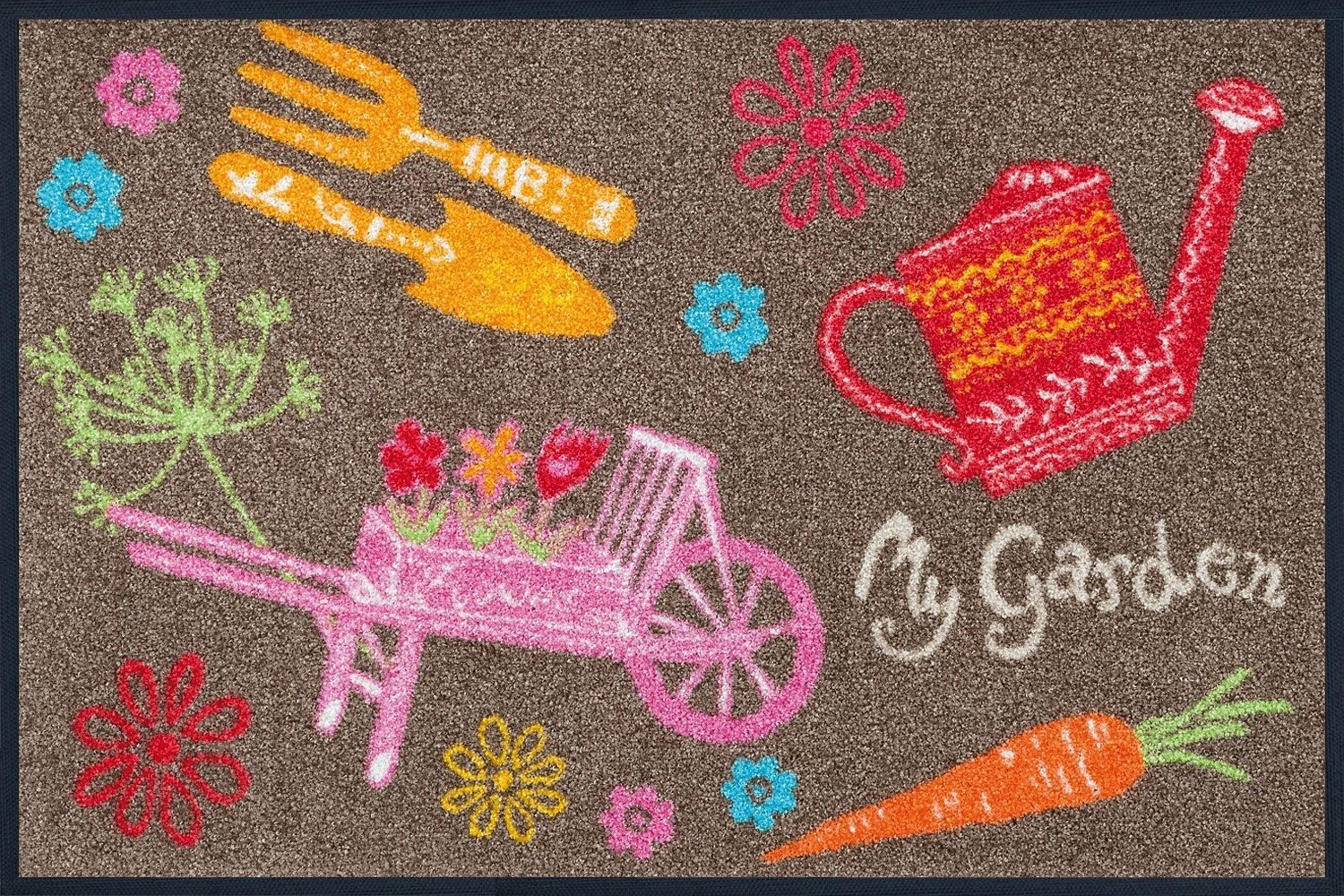 wash+dry by Kleen-Tex Fußmatte My Garden, günstig online kaufen