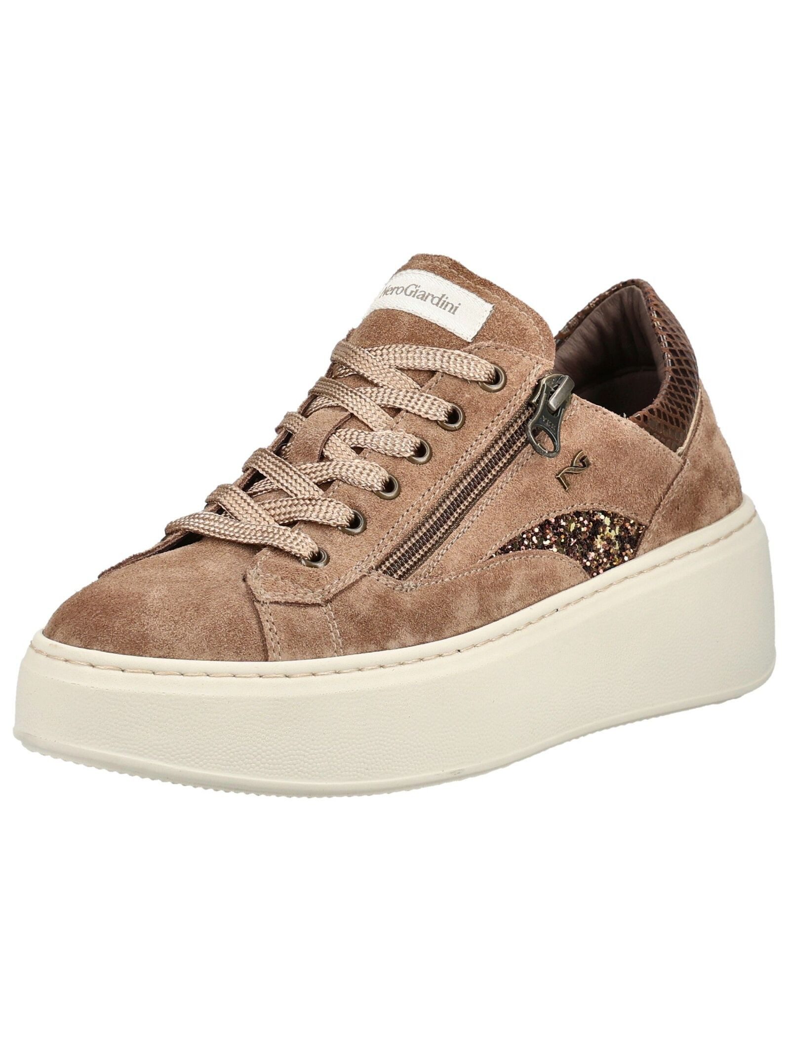Nero Giardini Nero Giardini Sneaker Veloursleder Plateausneaker
