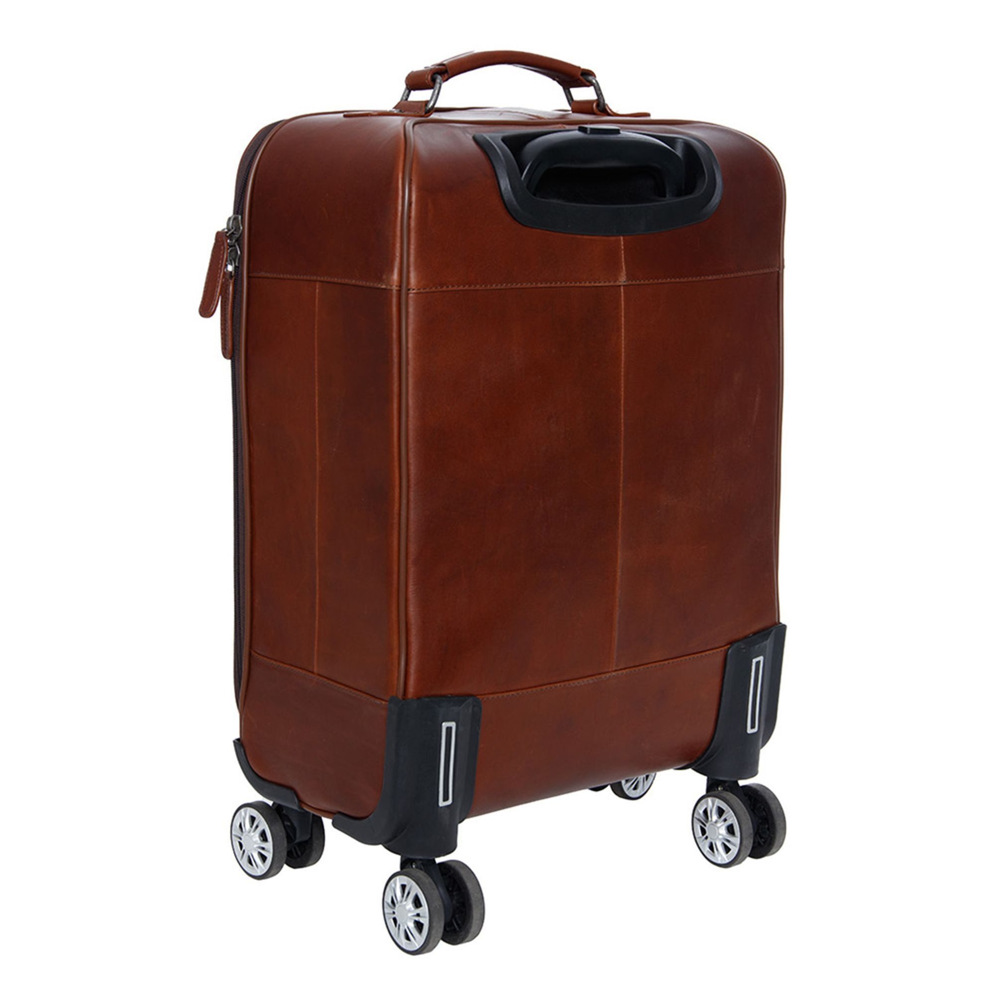 The Chesterfield Brand Handgepäck-Trolley San Marino, 4 Rollen, Leder