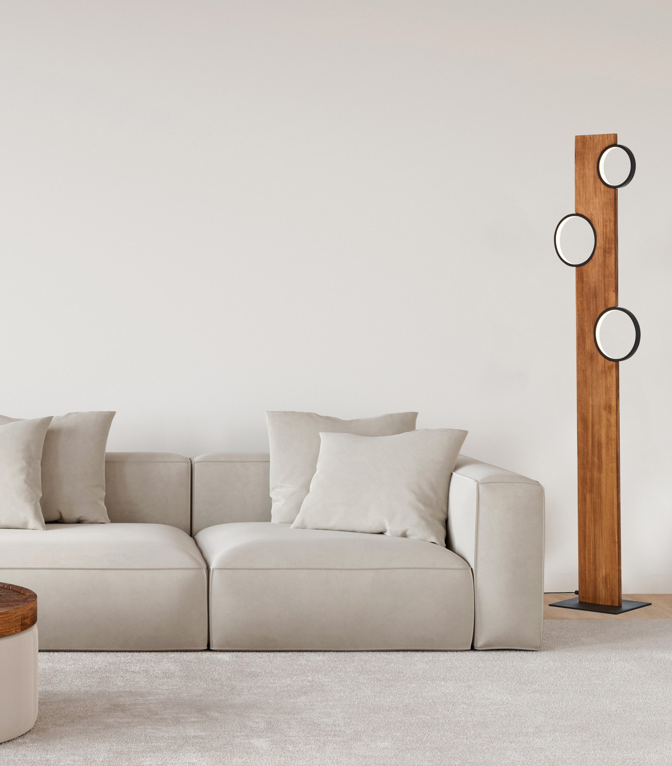 Lightbox Stehlampe, LED fest integriert, Warmweiß, günstig online kaufen
