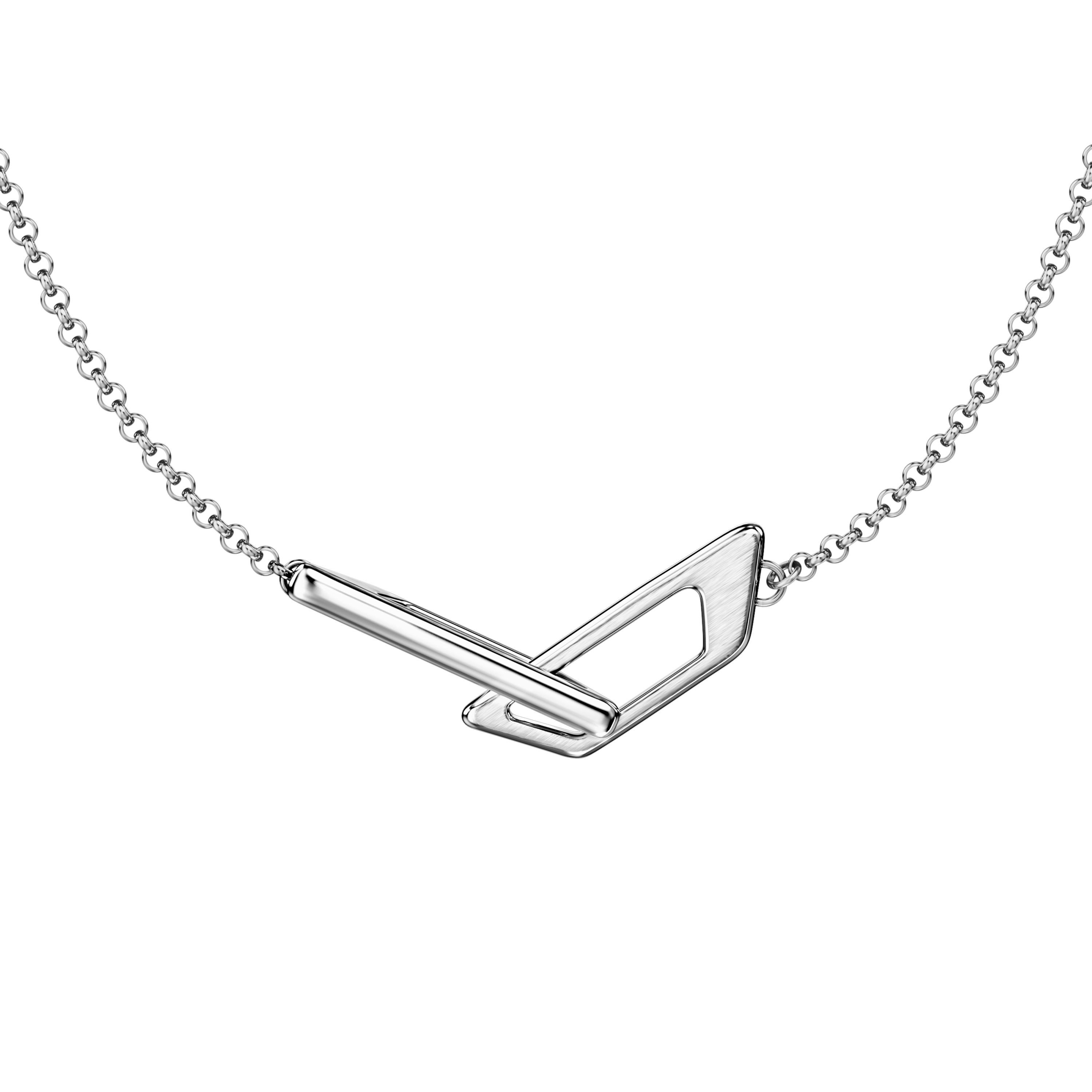 Diesel Kette mit Anhänger D Logo