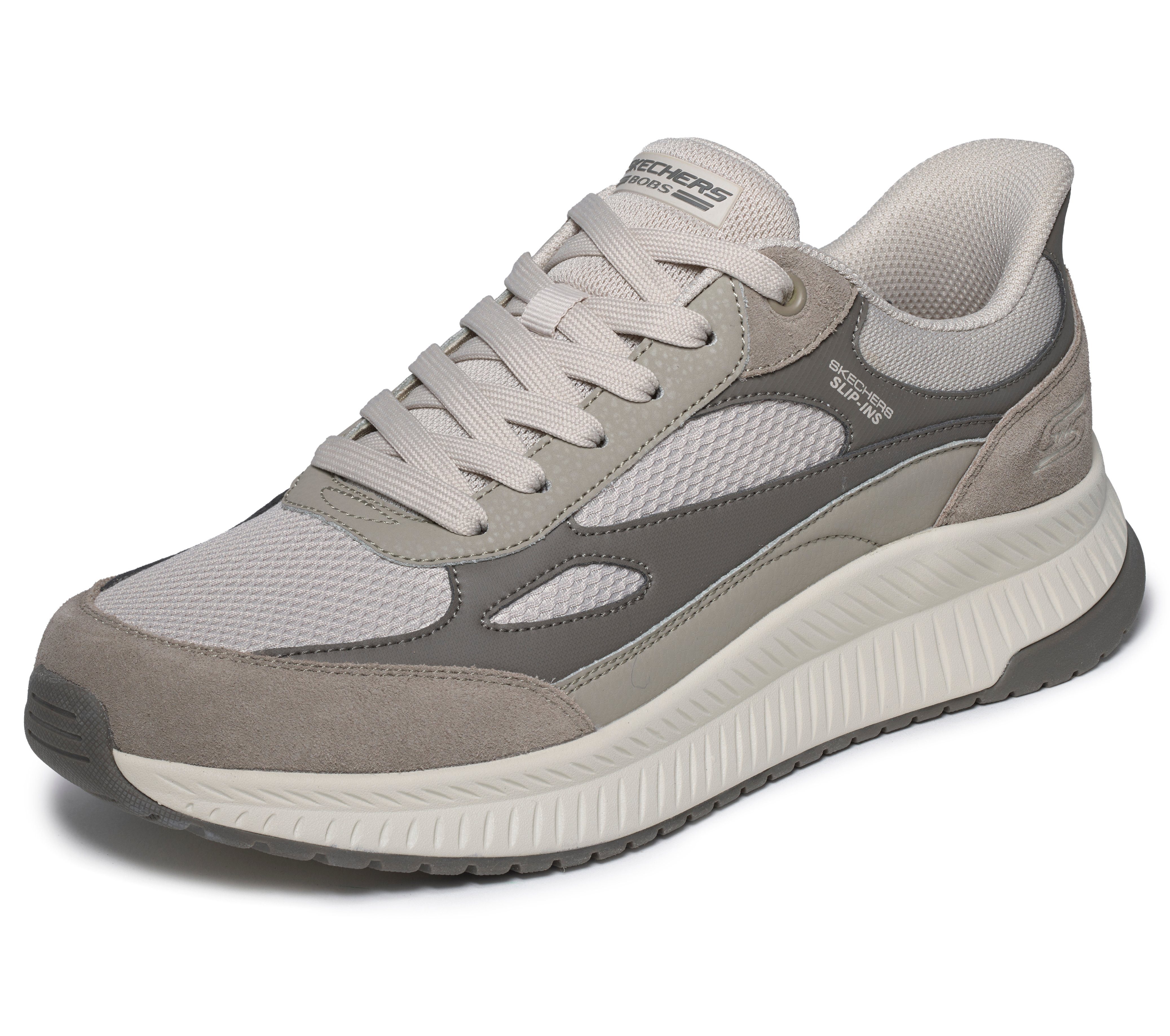 Skechers BOBS SQUAD 4 Sneaker Halbschuh, Freizeitschuh mit Slip ins
