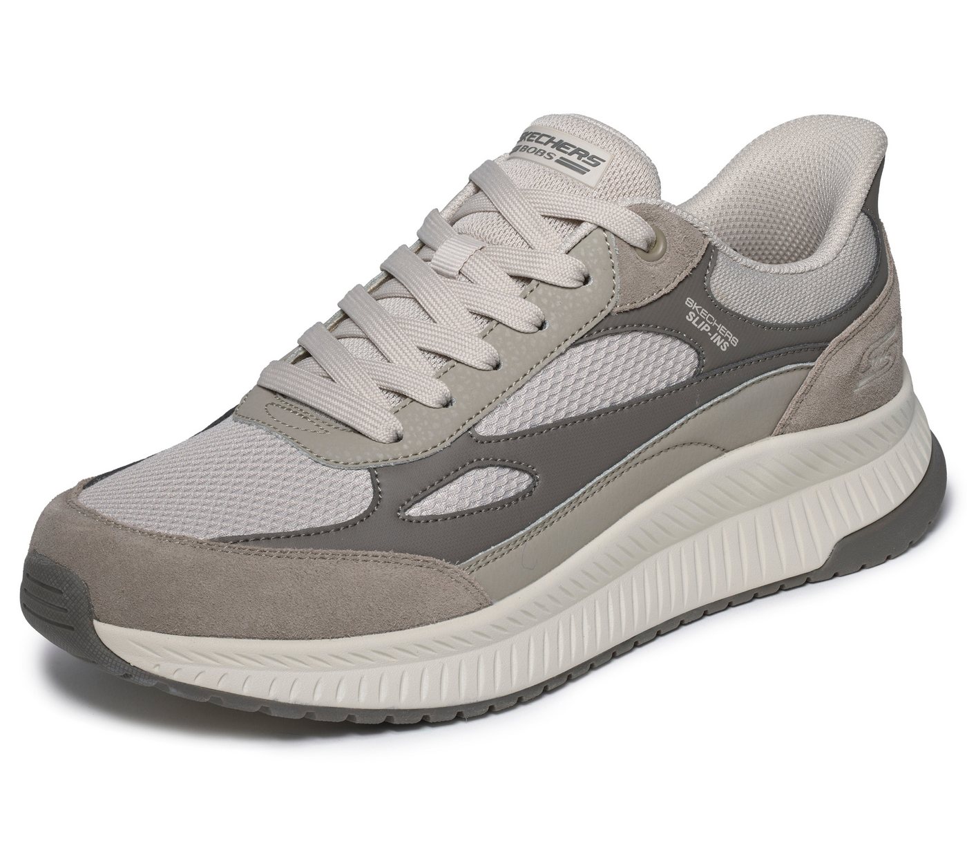 Skechers BOBS SQUAD 4 Sneaker Halbschuh, Freizeitschuh mit Slip ins