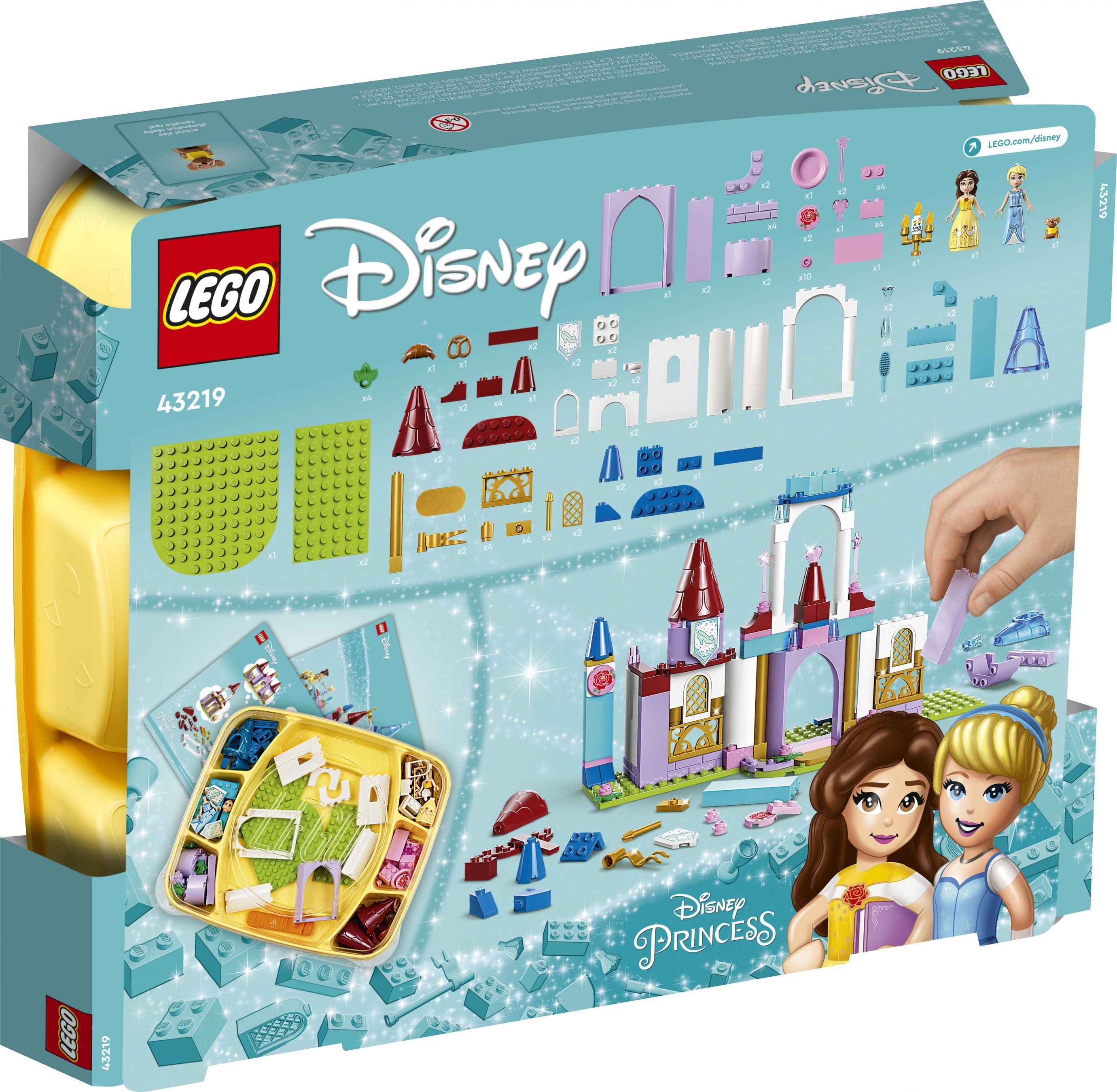 LEGO® LEGO® Disney 43219 Kreative Schlösserbox Konstruktionsspielsteine günstig online kaufen