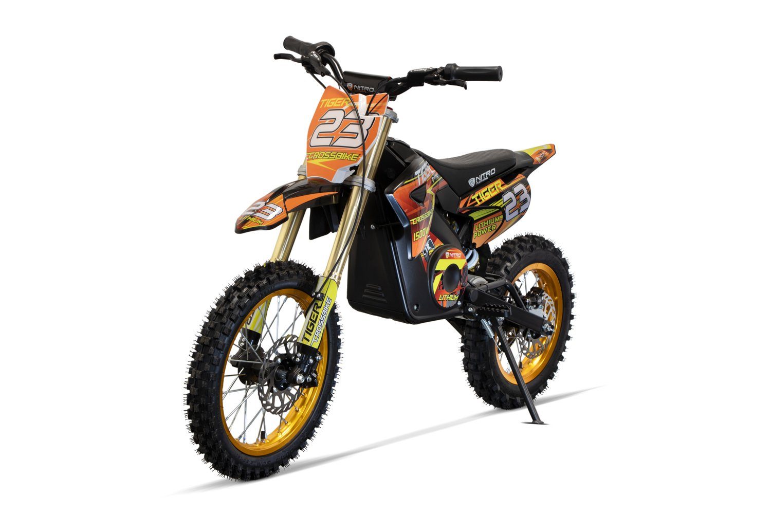 Smarty Crossrad 1500W 48V Eco midi Kinder Dirtbike Tiger
